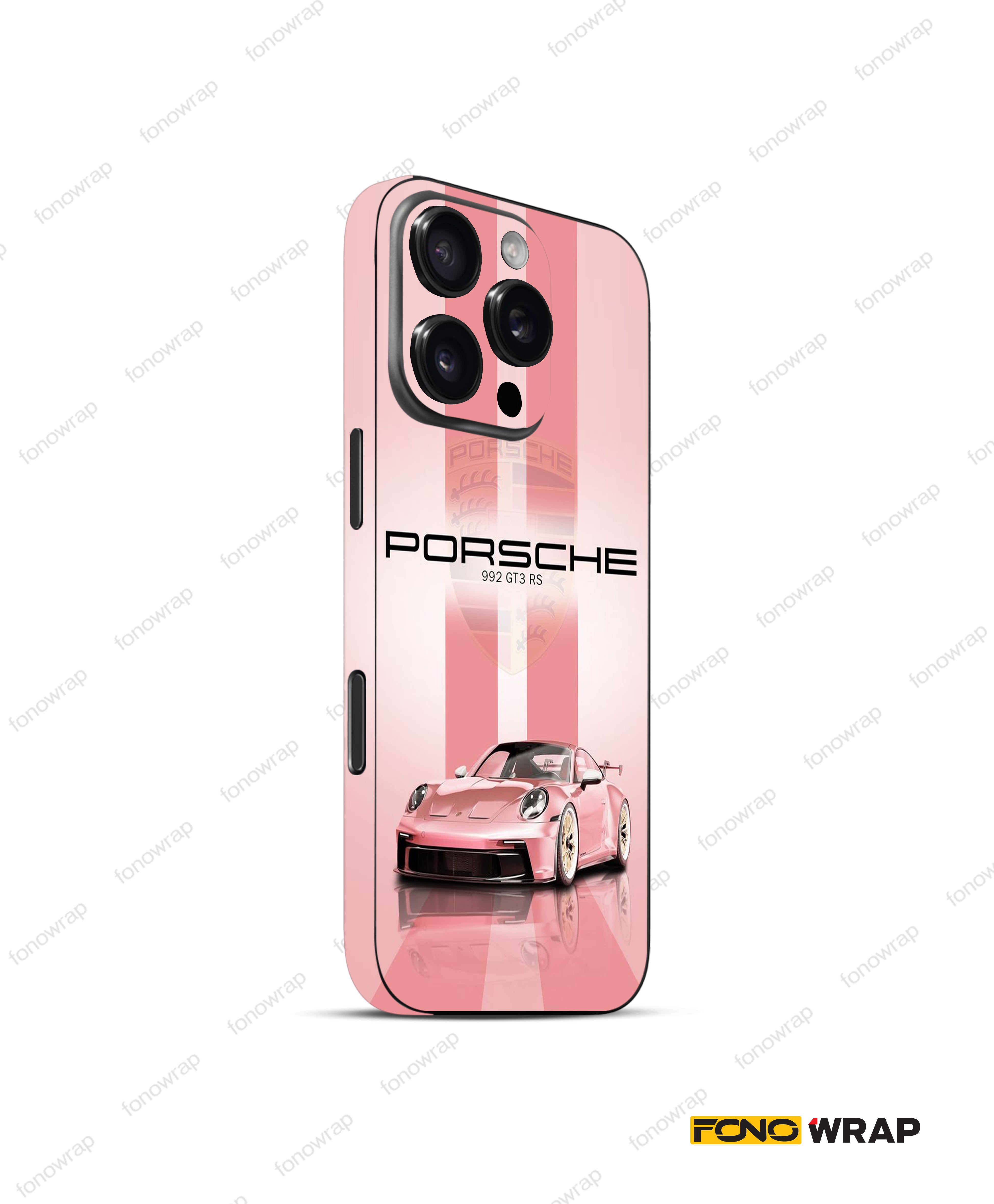 Screamer Pink 3D Embossed Mobile Skin