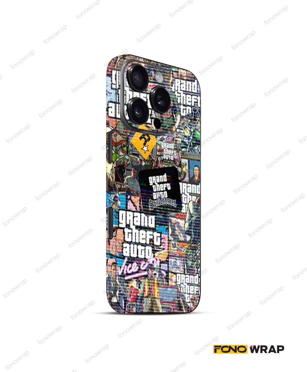 GTA Embossed Mobile Skin