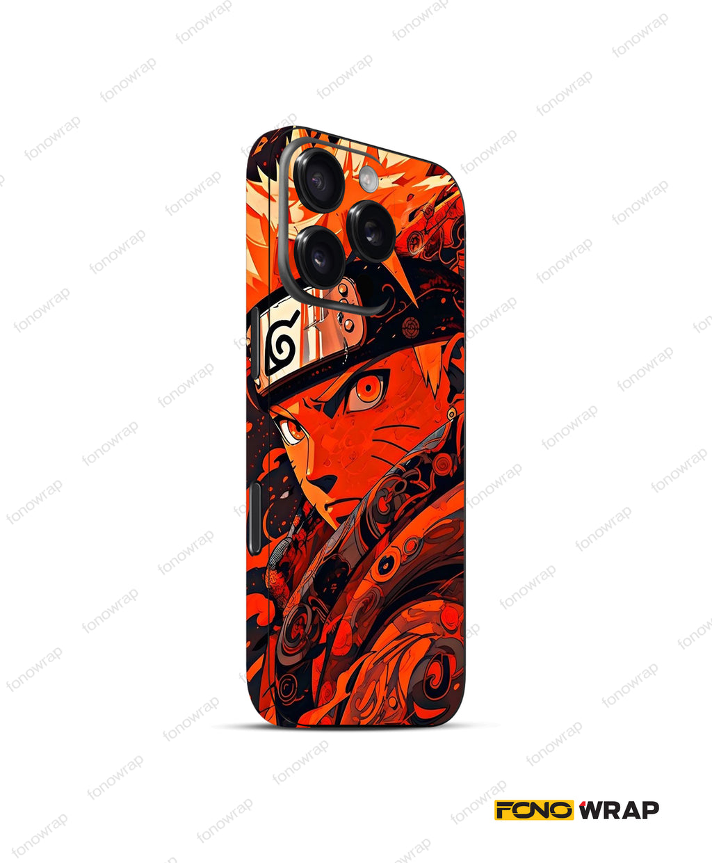 Naruto Anime Embossed Mobile Skin
