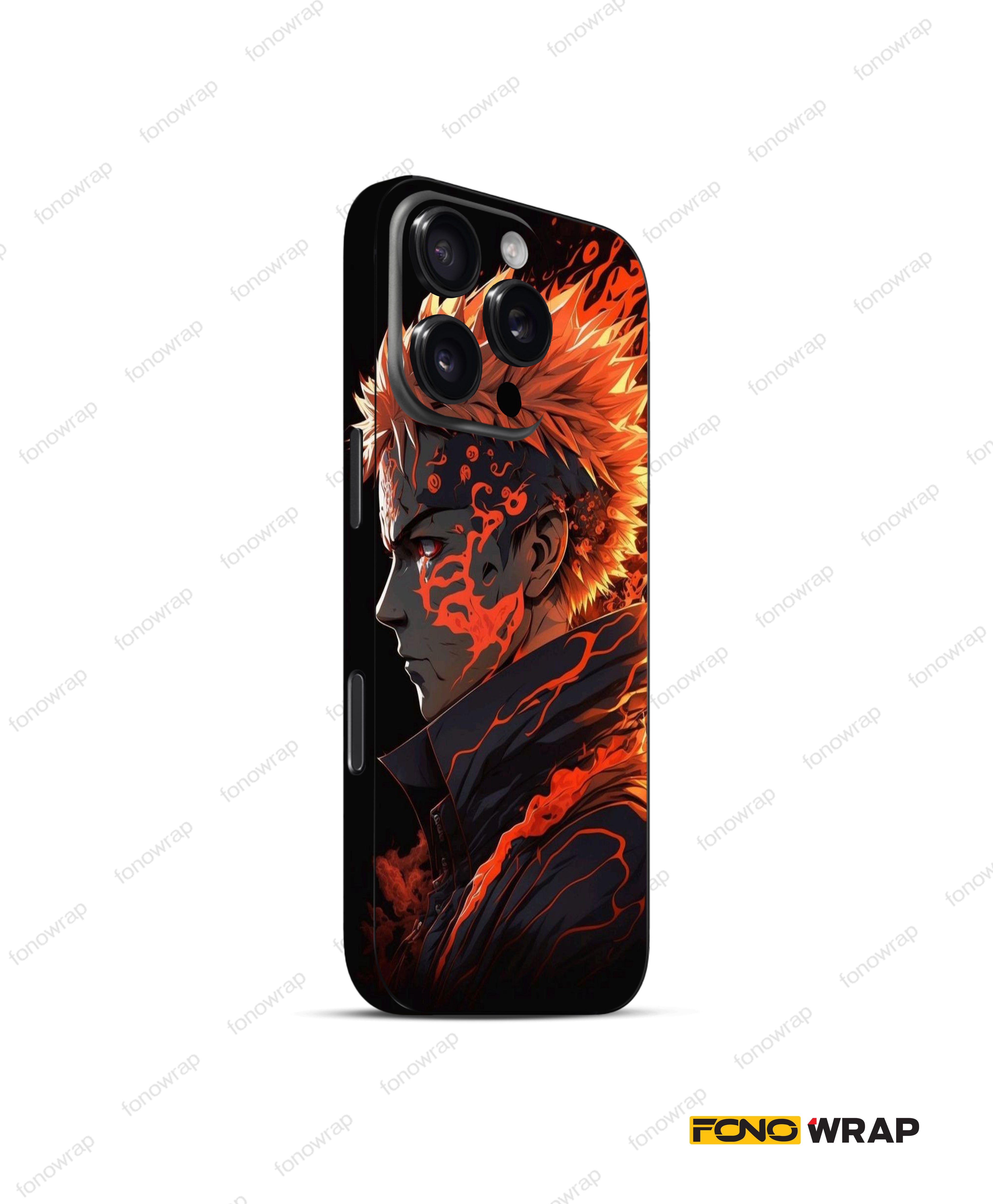 Naruto V2 3D Embossed Mobile Skin