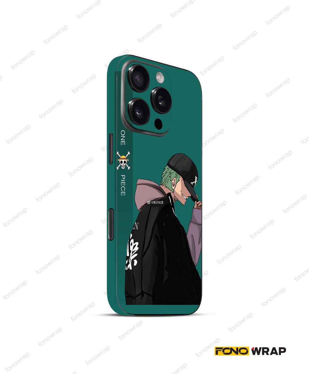 Zoro Embossed Mobile Skin