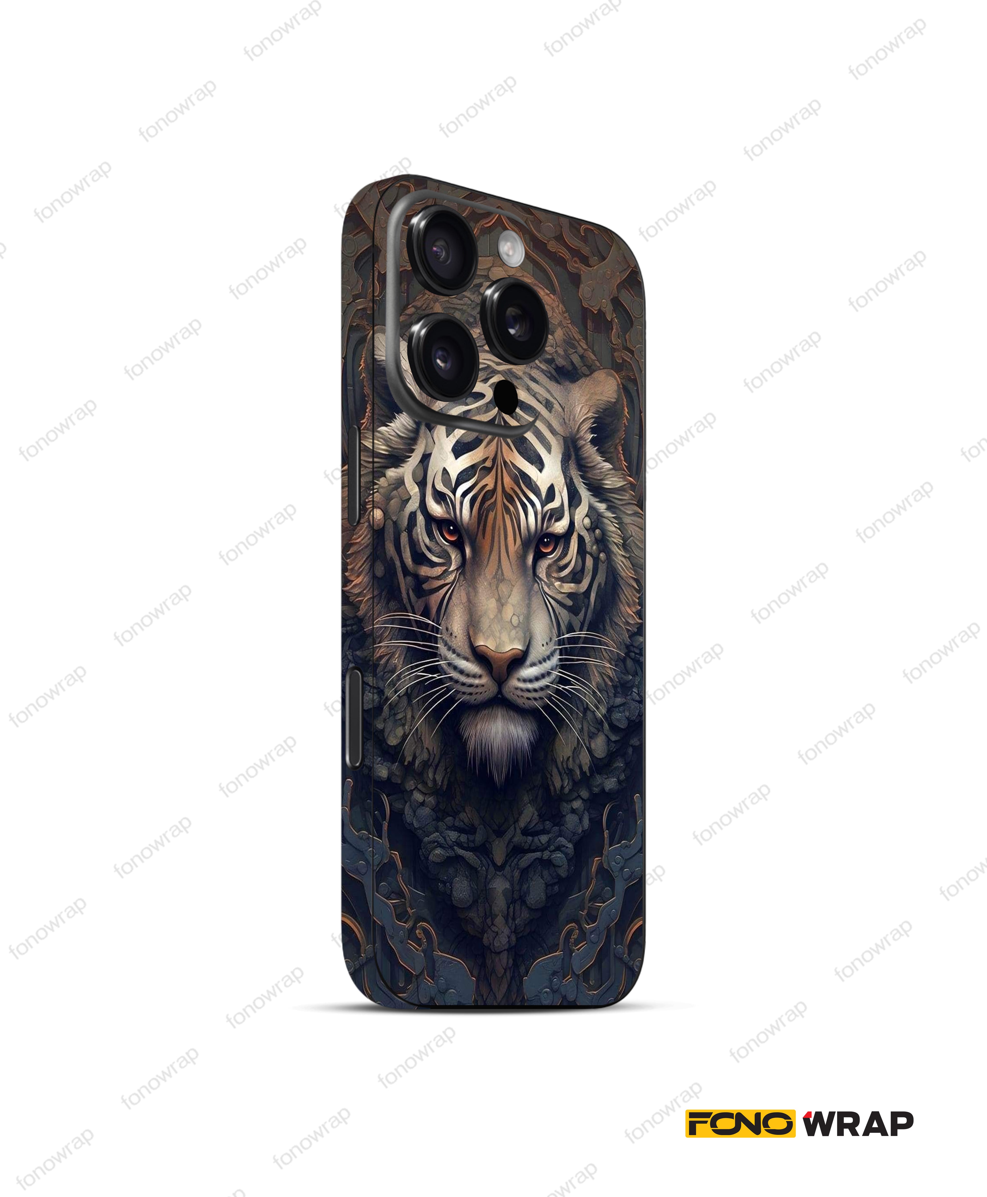 Royal Roar 3D Embossed Mobile Skin