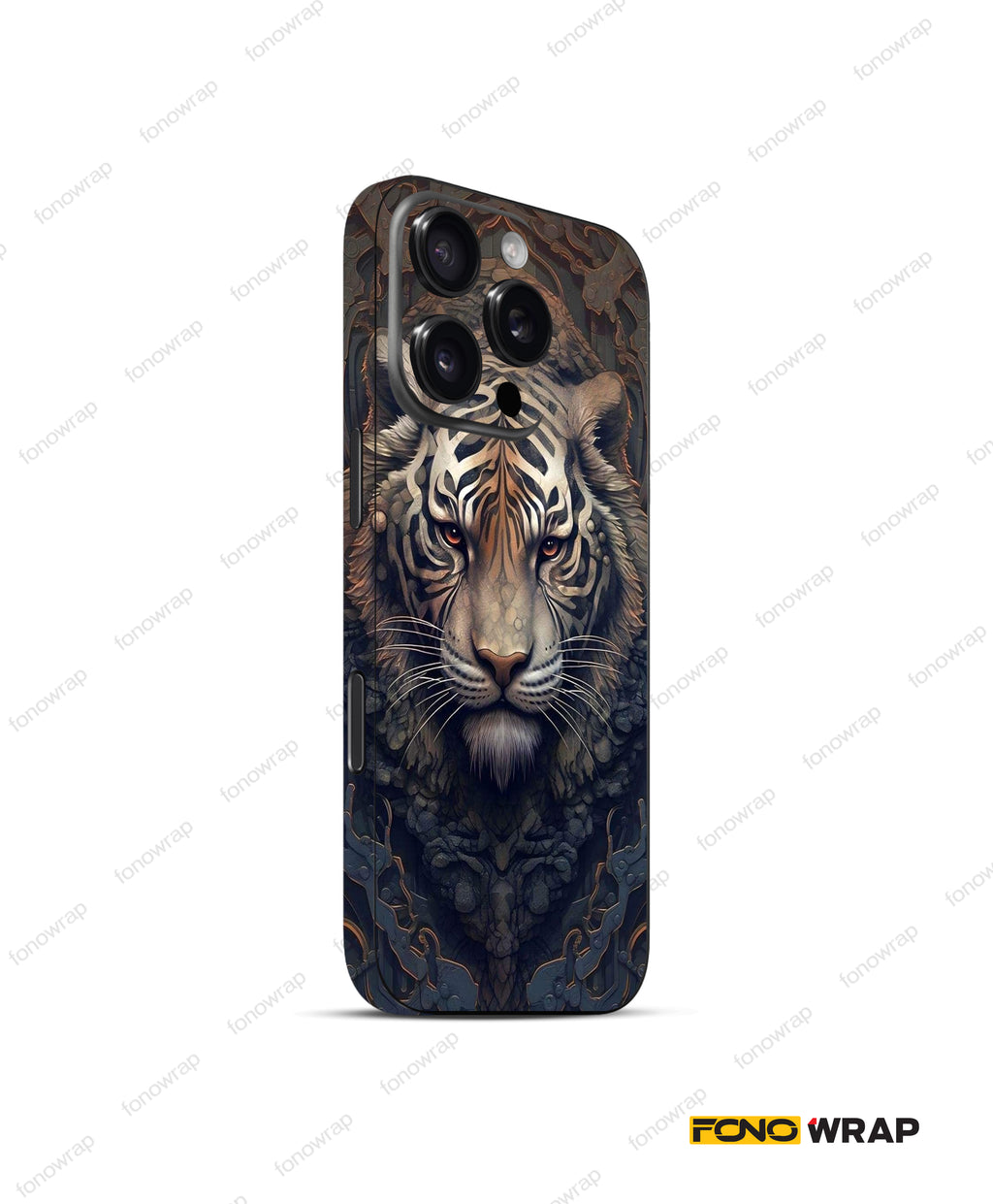 Royal Roar Embossed Mobile Skin
