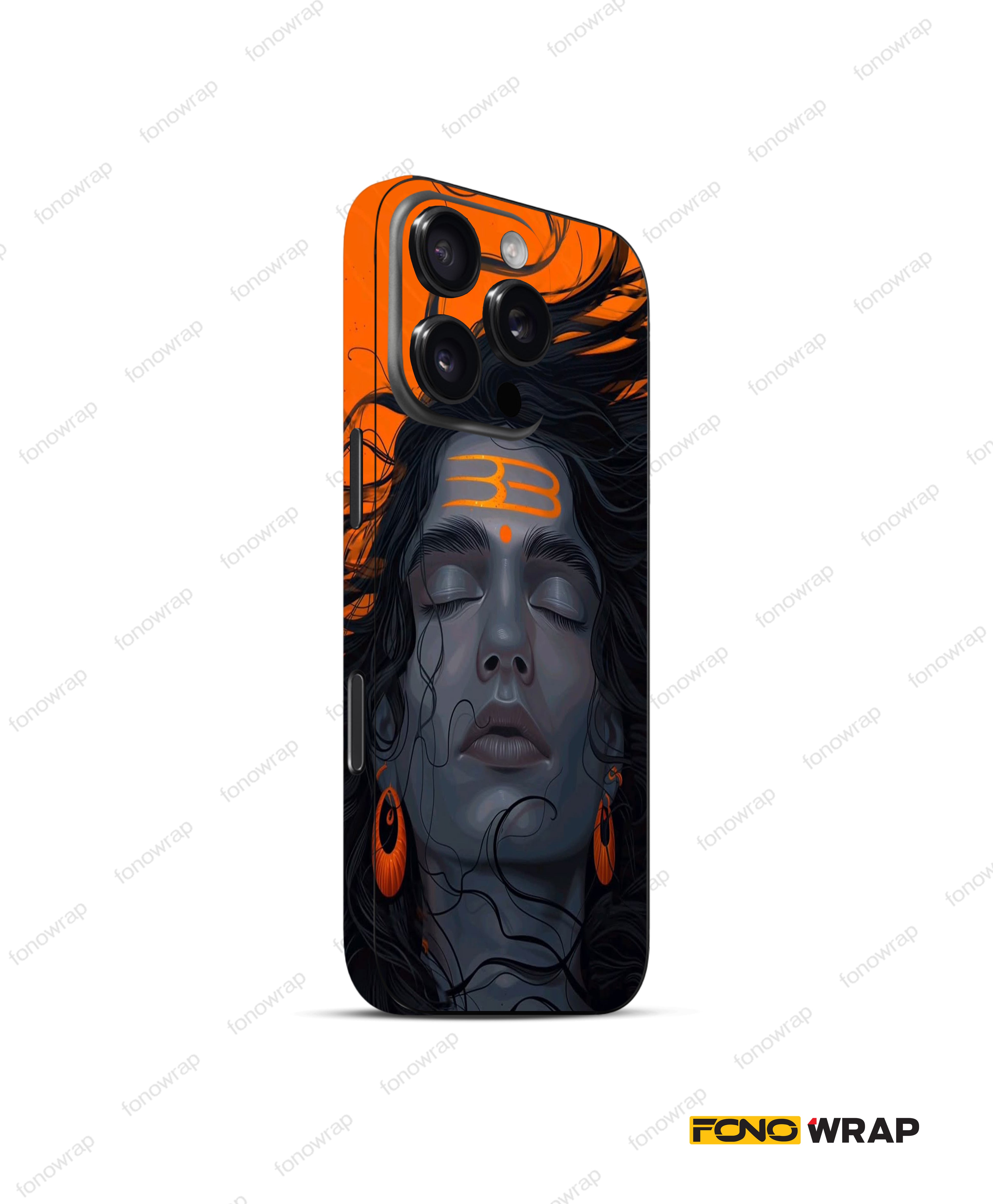Shiva 3D Embossed Mobile Skin