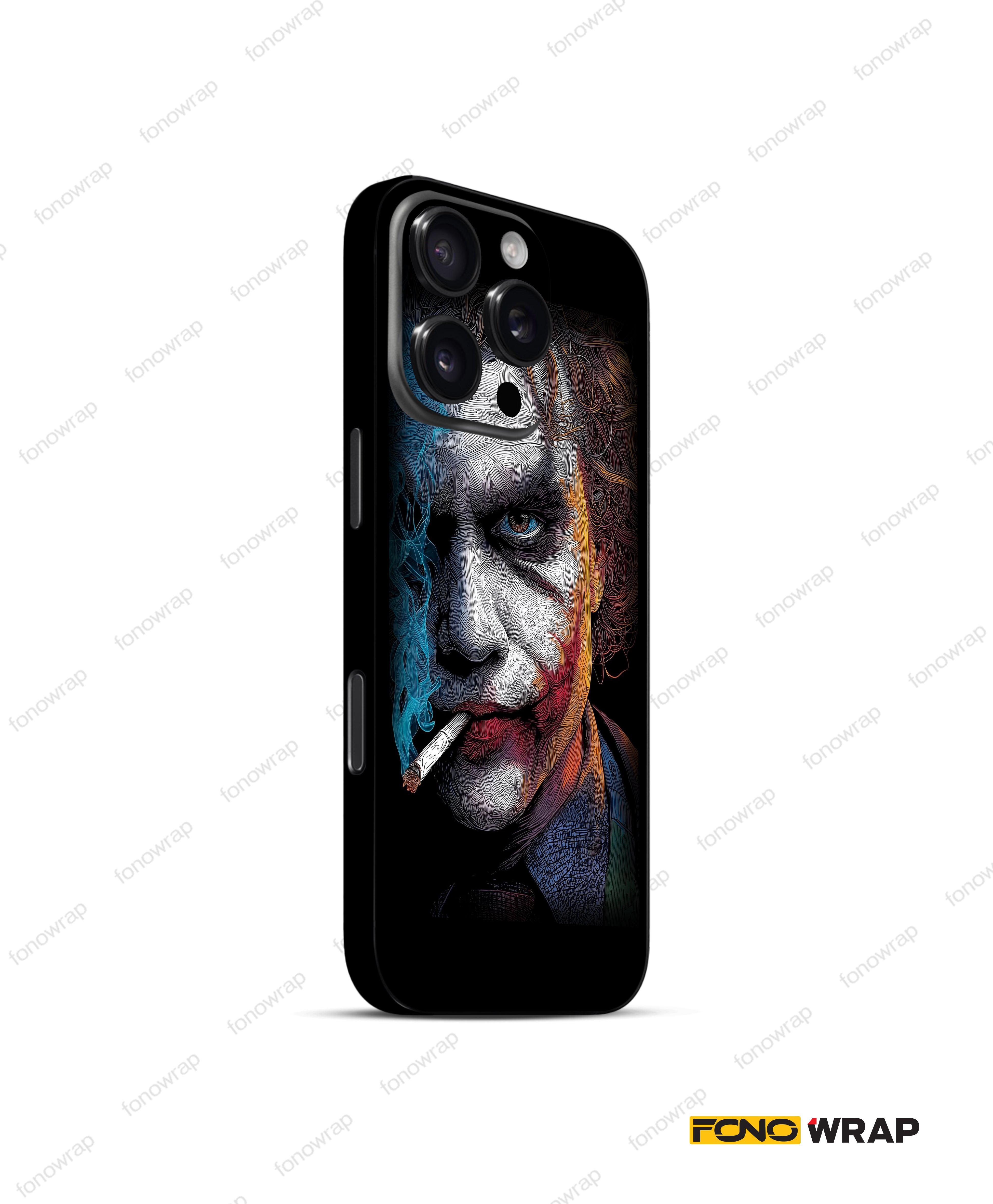 Jocker V1 3D Embossed Mobile Skin