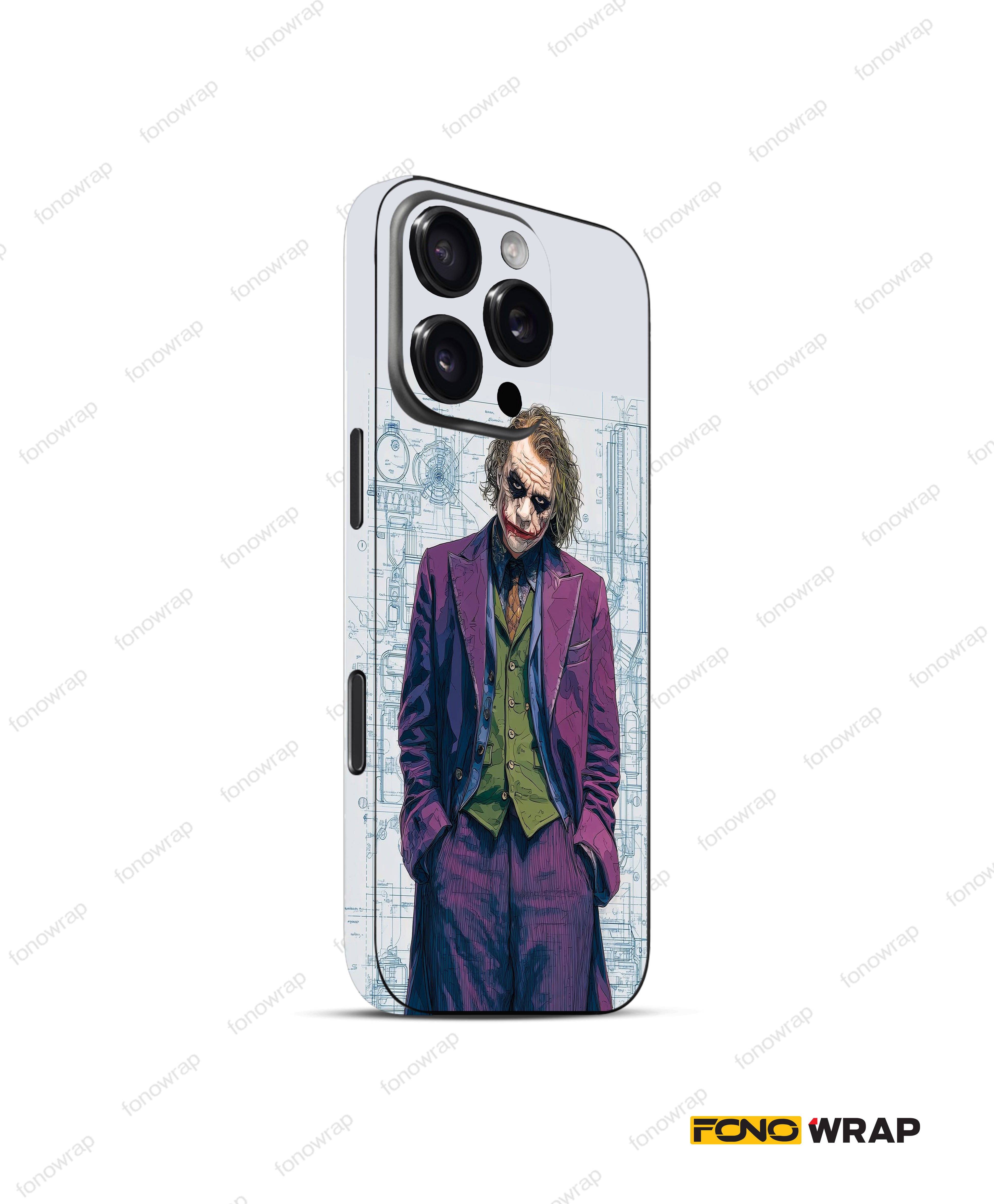 Why So Serious 3D Embossed Mobile Skin