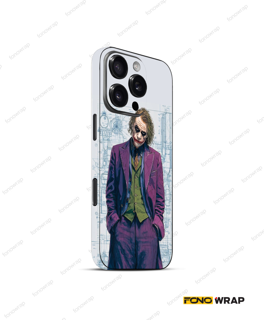 Why So Serious 3D Embossed Mobile Skin