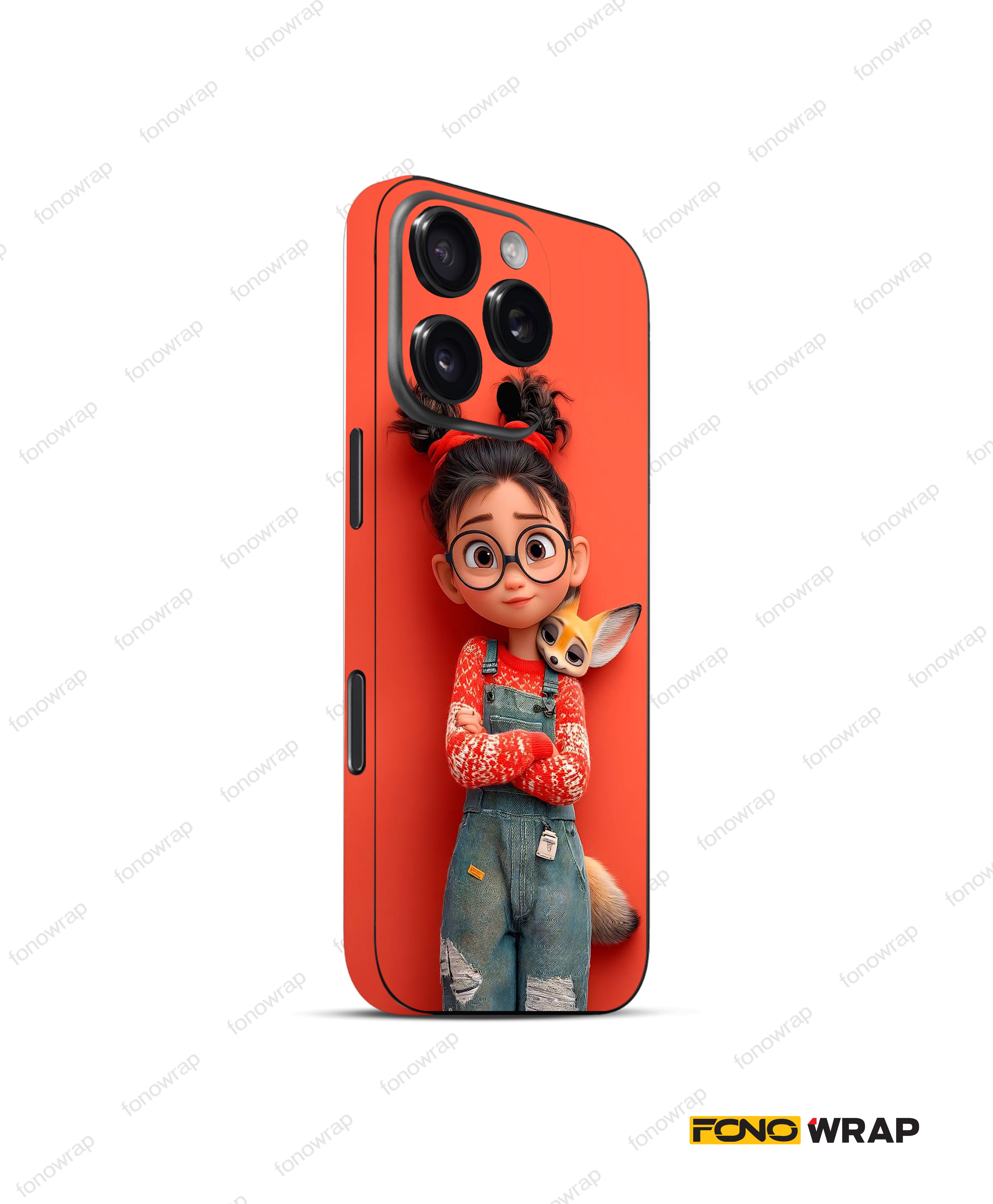 Cute 3D Embossed Mobile Skin