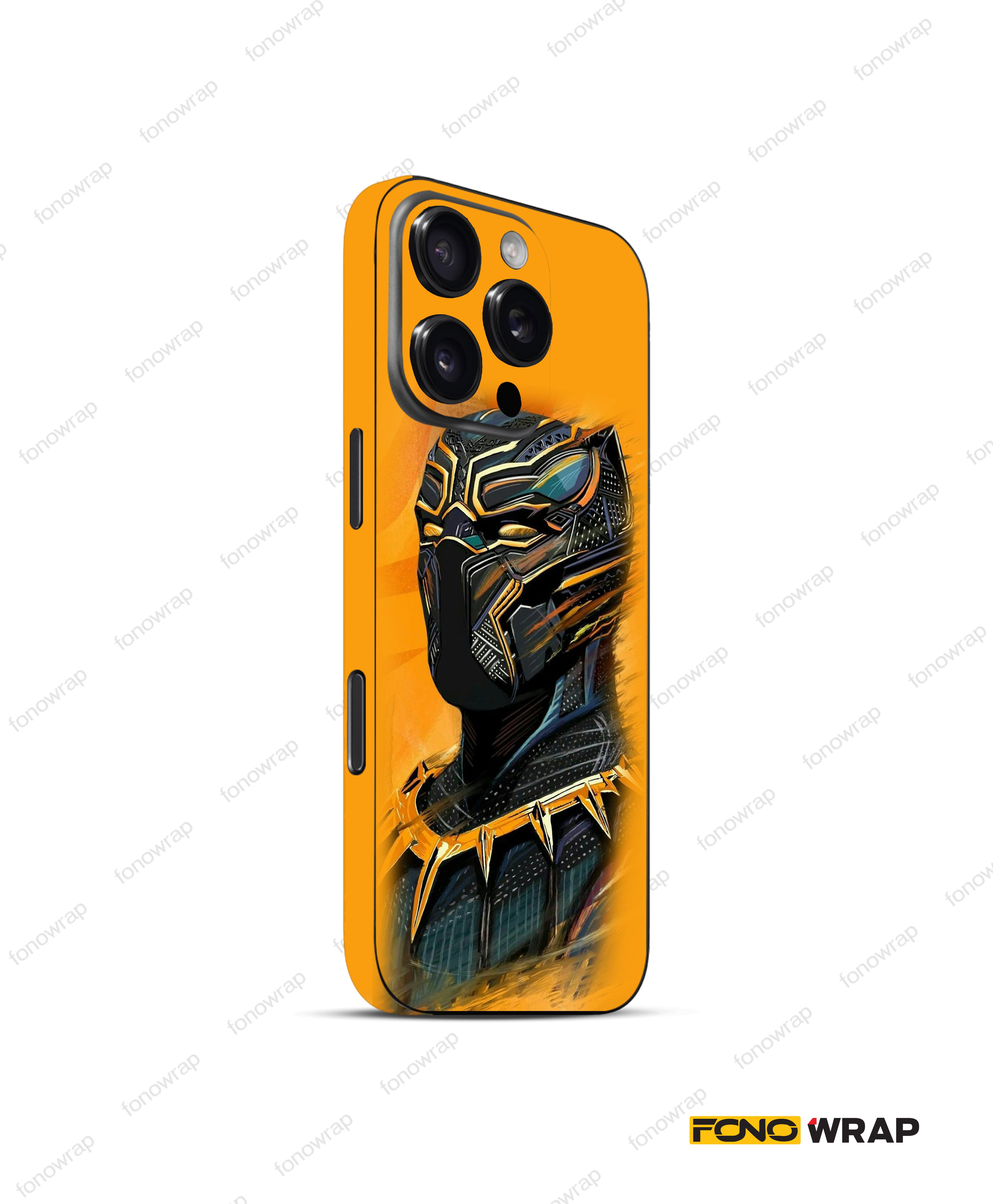 Panther 3D Embossed Mobile Skin