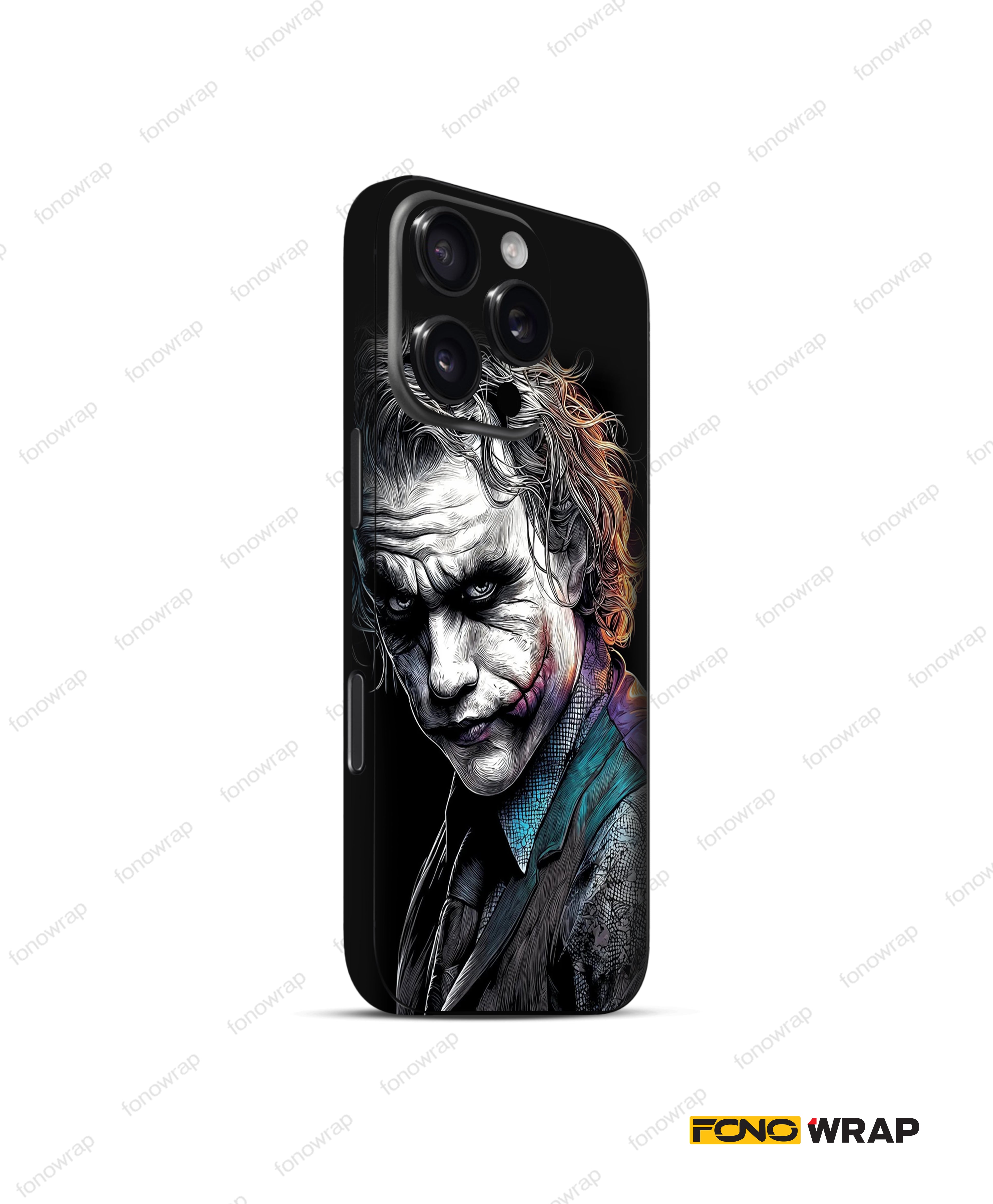 Jocker 3D Embossed Mobile Skin
