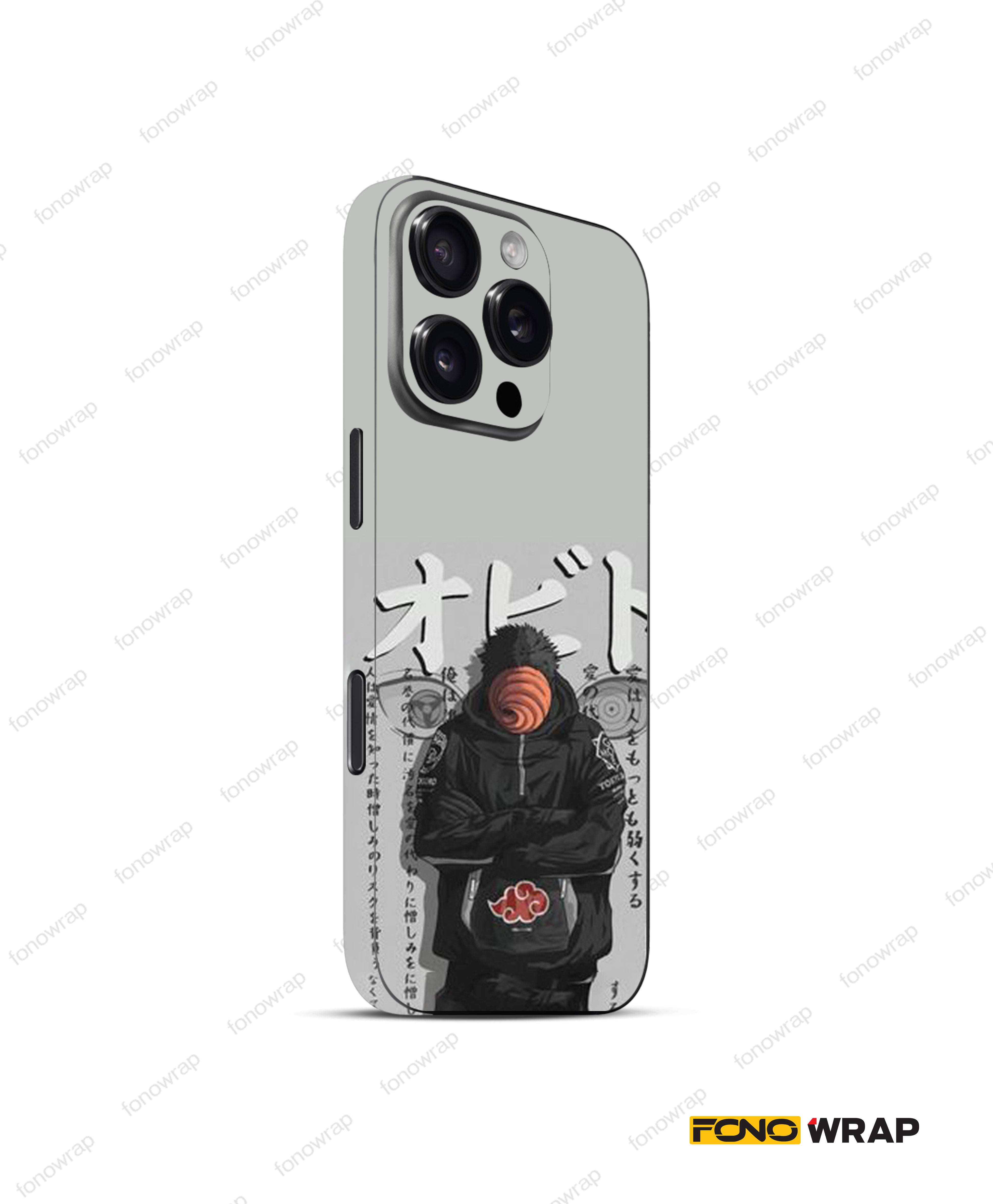 Obito Uchiha 3D Embossed Mobile Skin