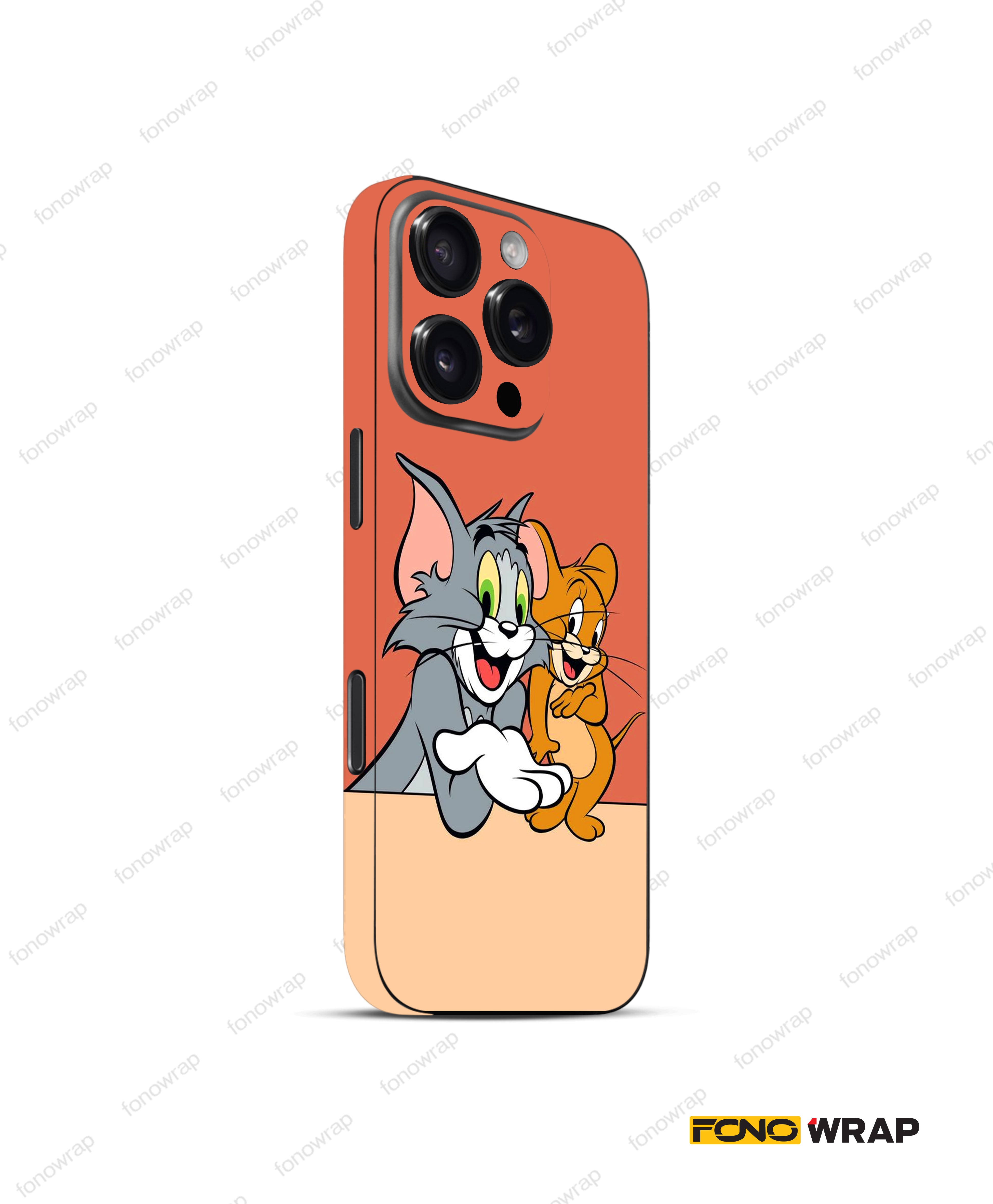 Tom & Jerry 3D Embossed Mobile Skin