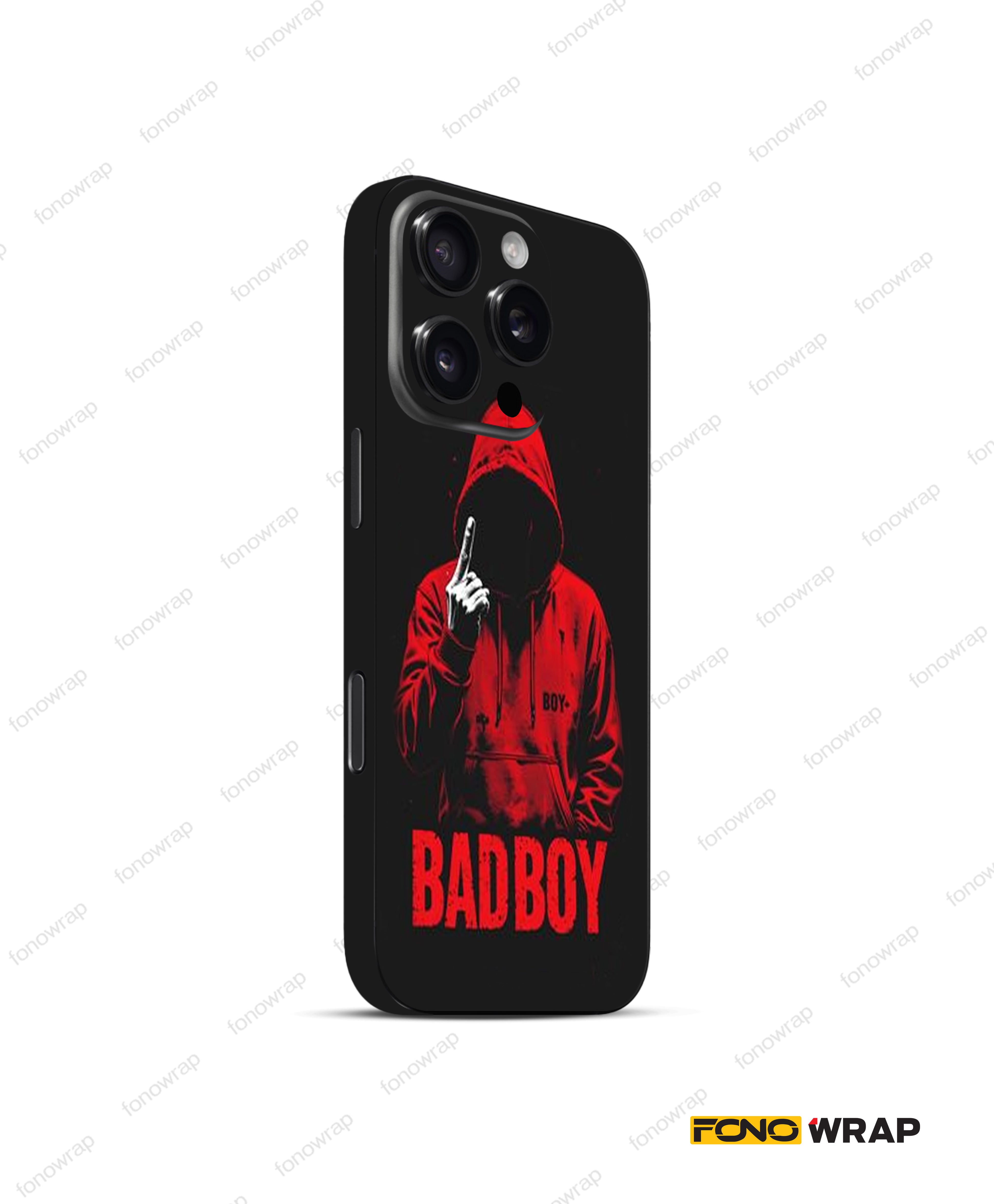 Bad Boy 3D Embossed Mobile Skin