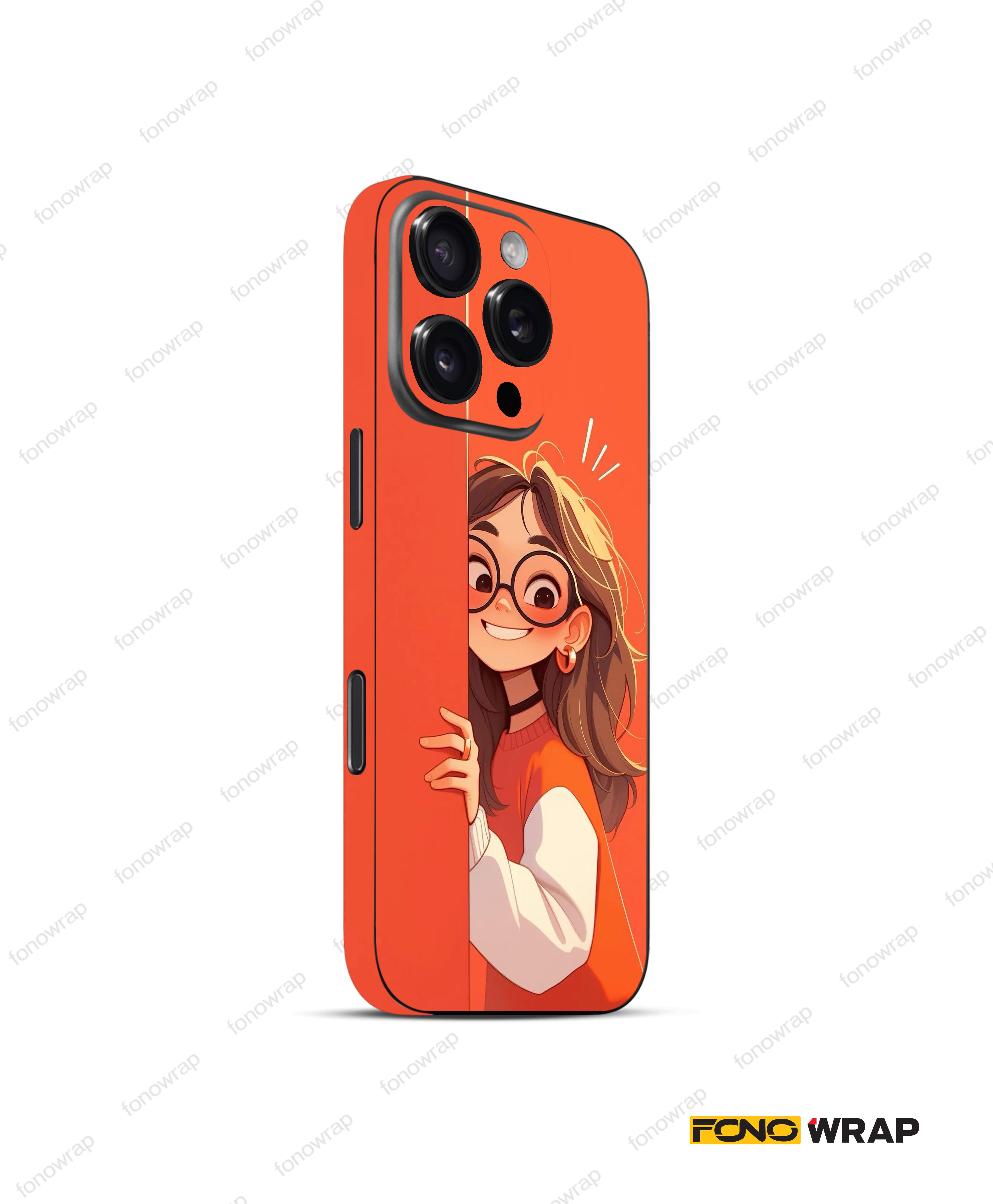 Cute Girly 3D Embossed Mobile Skin