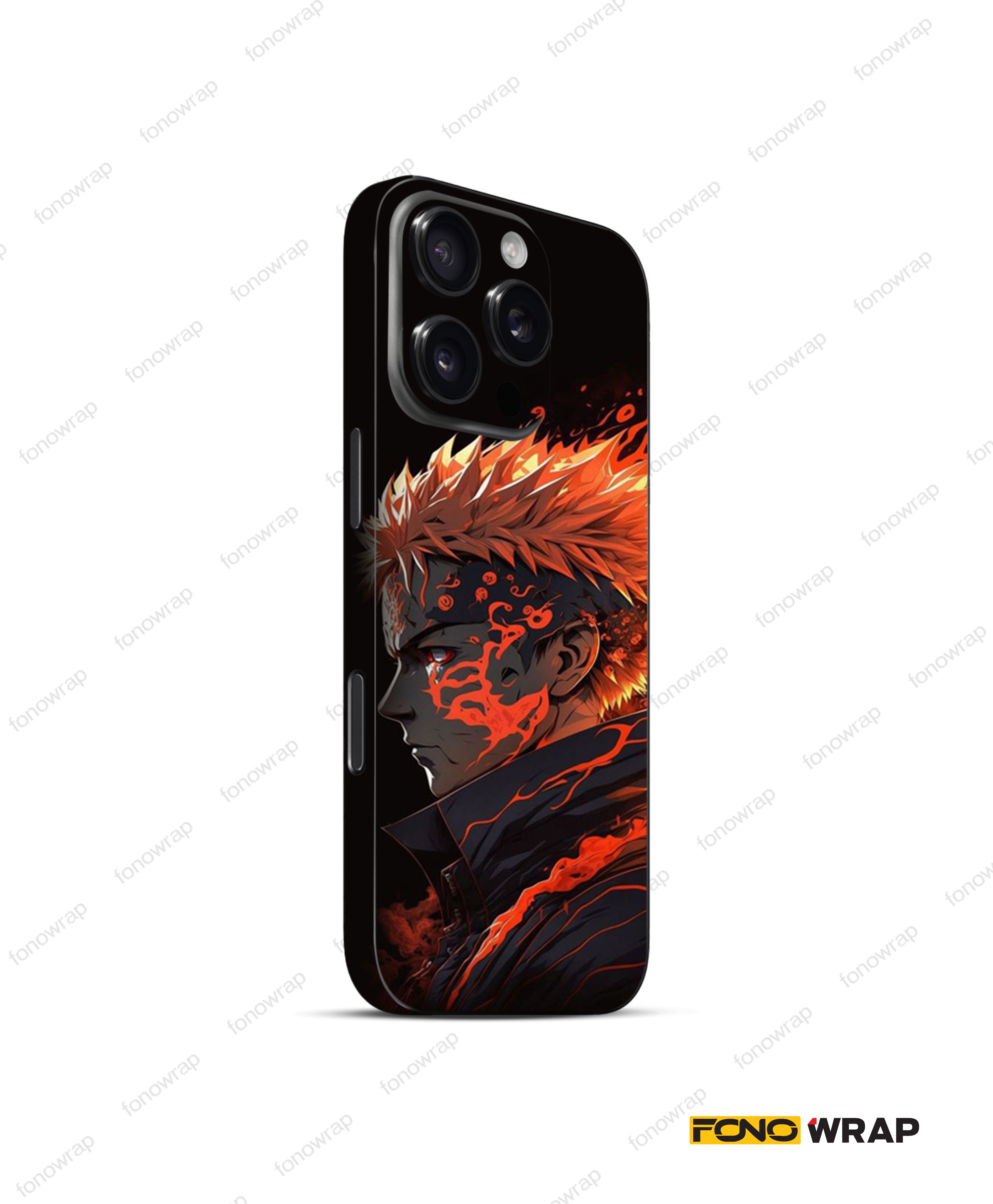Sukuna 3D Embossed Mobile Skin