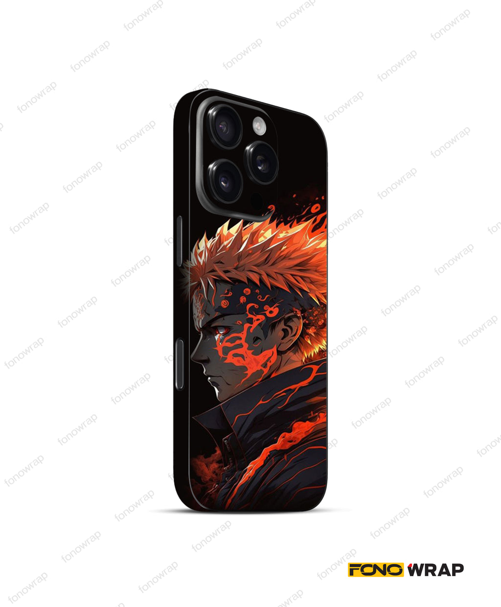 Sukuna Embossed Mobile Skin