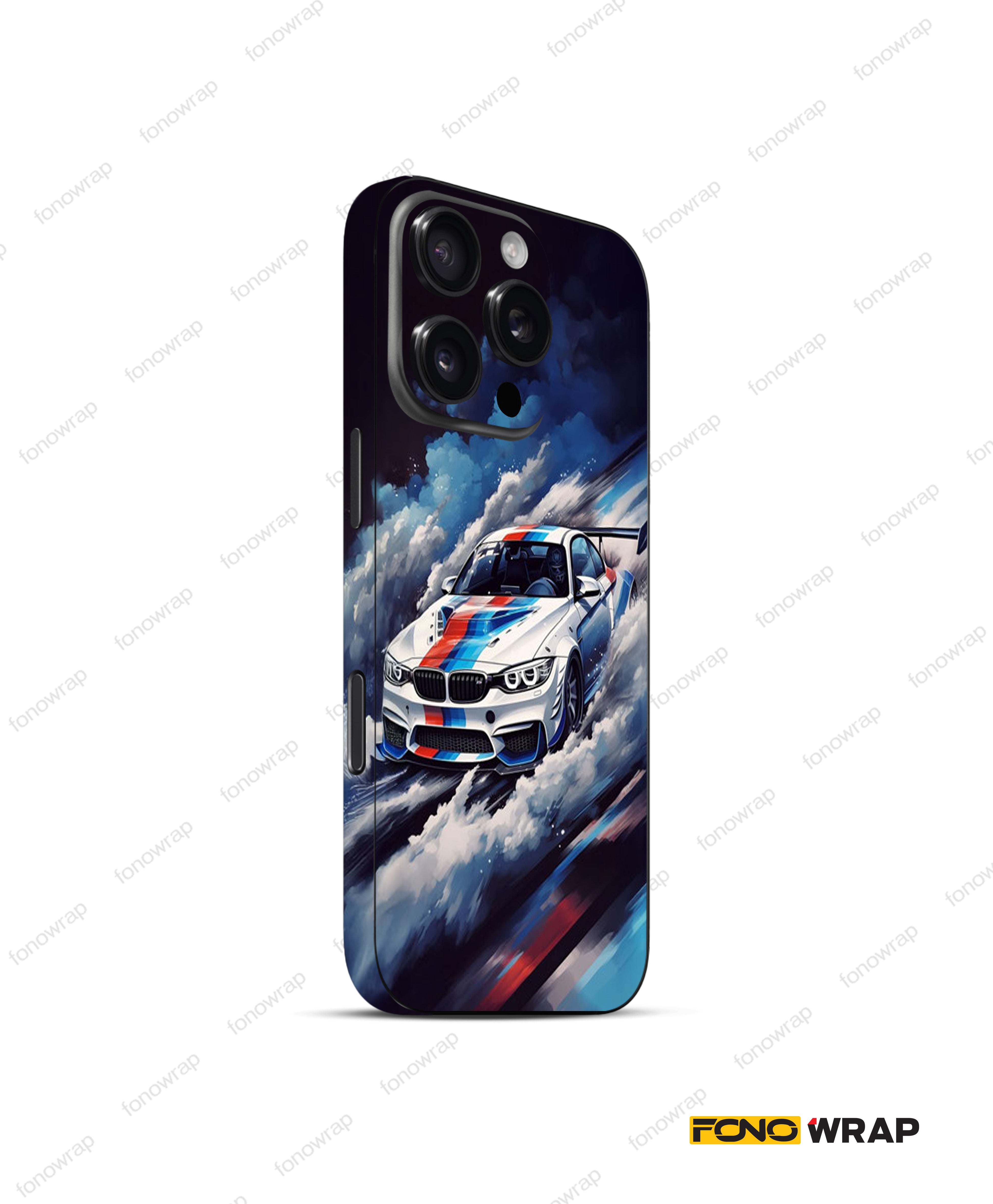 BMW 3D Embossed Mobile Skin