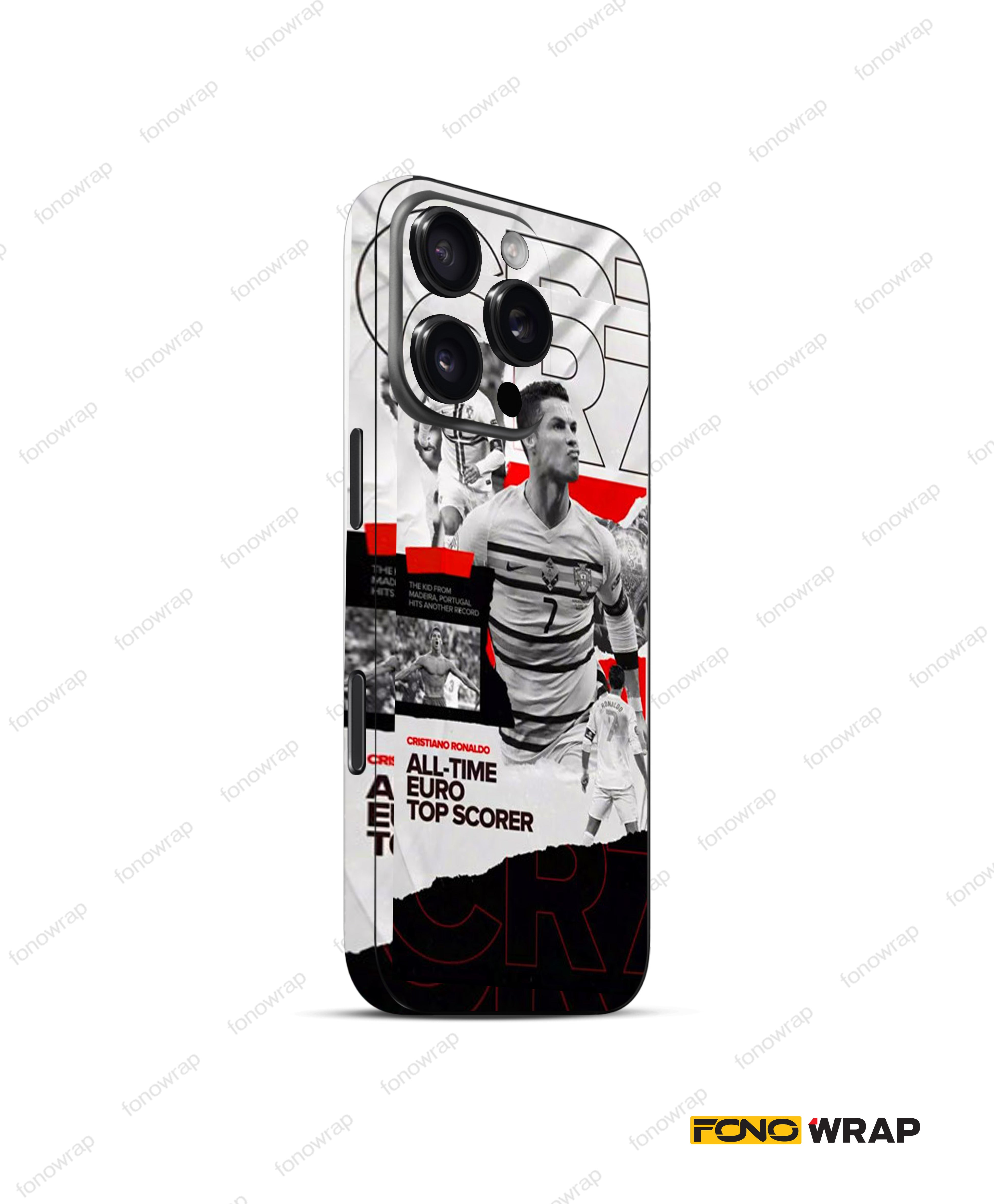 Ronaldo V7 3D Embossed Mobile Skin
