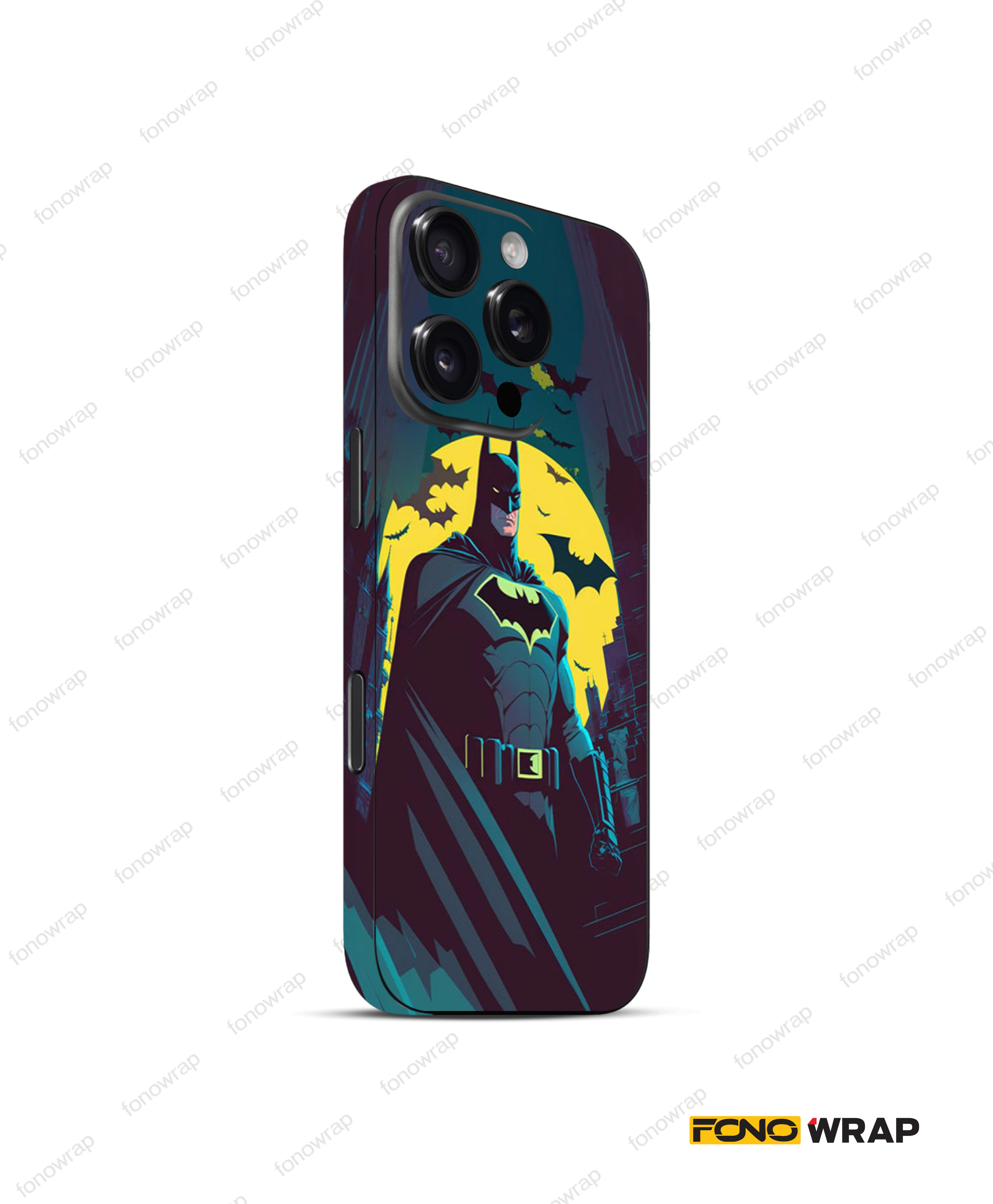 Batman Comic 3D Embossed Mobile Skin