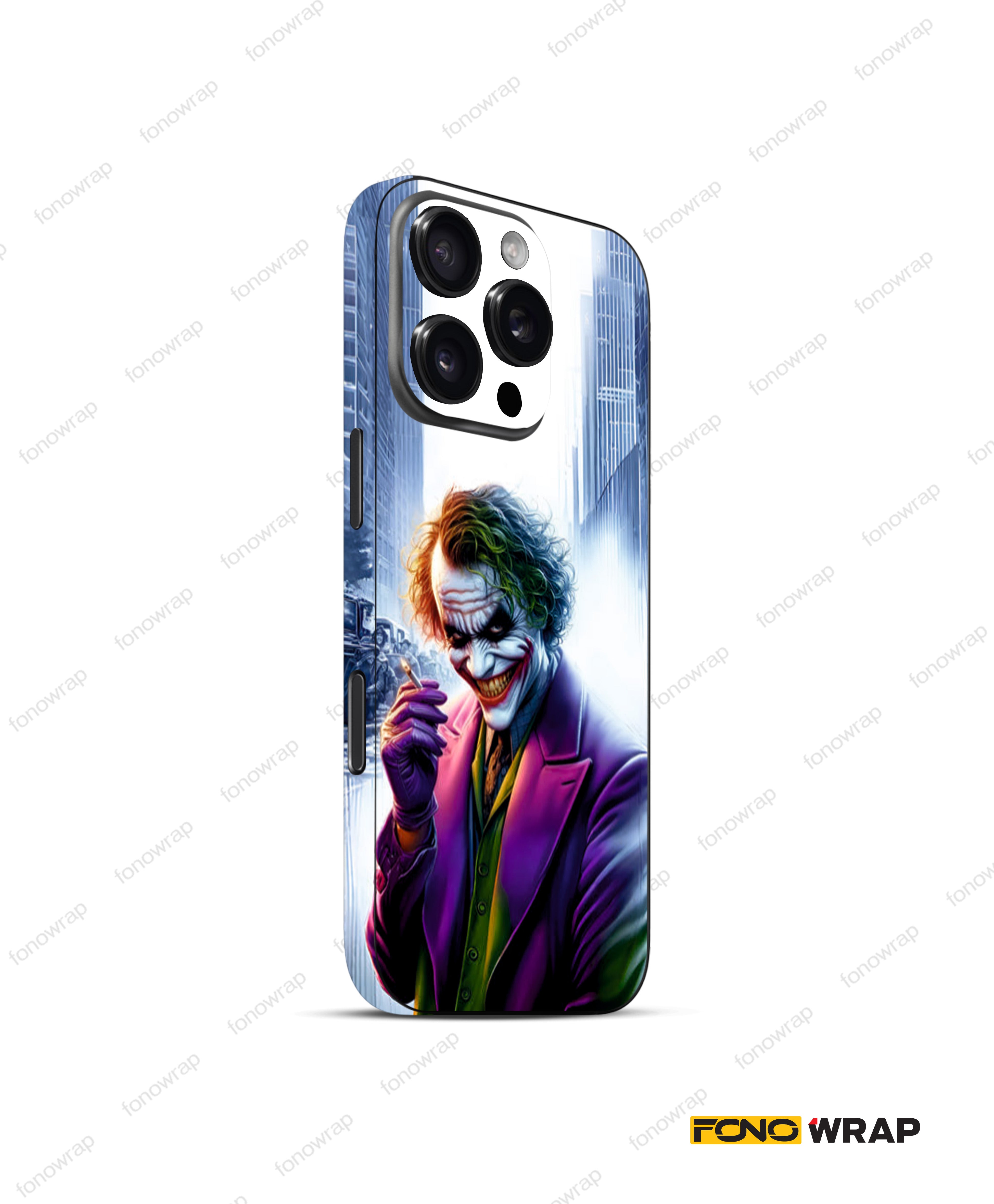 Notorious Joker 3D Embossed Mobile Skin