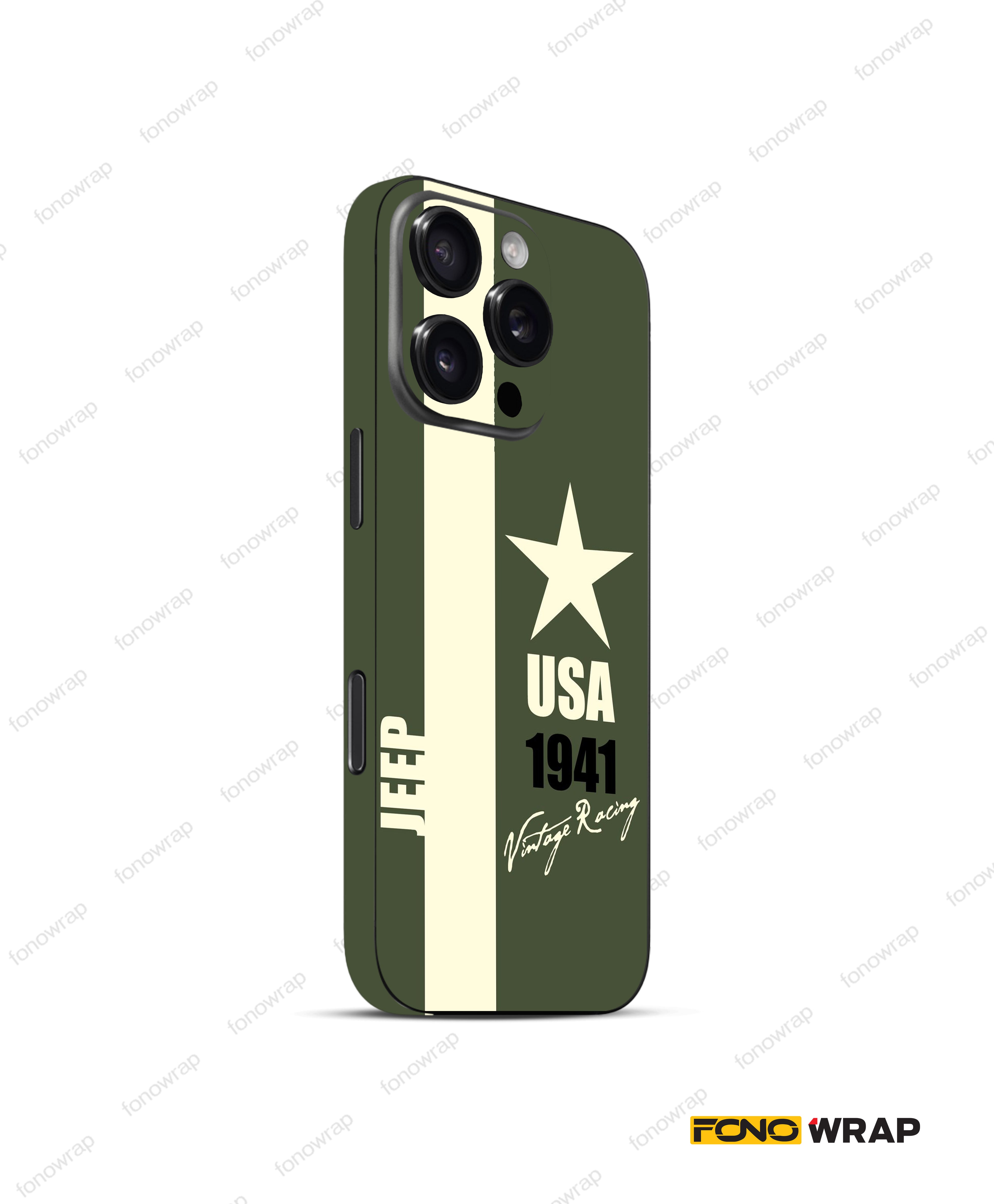 J-Jeeps 3D Embossed Mobile Skin