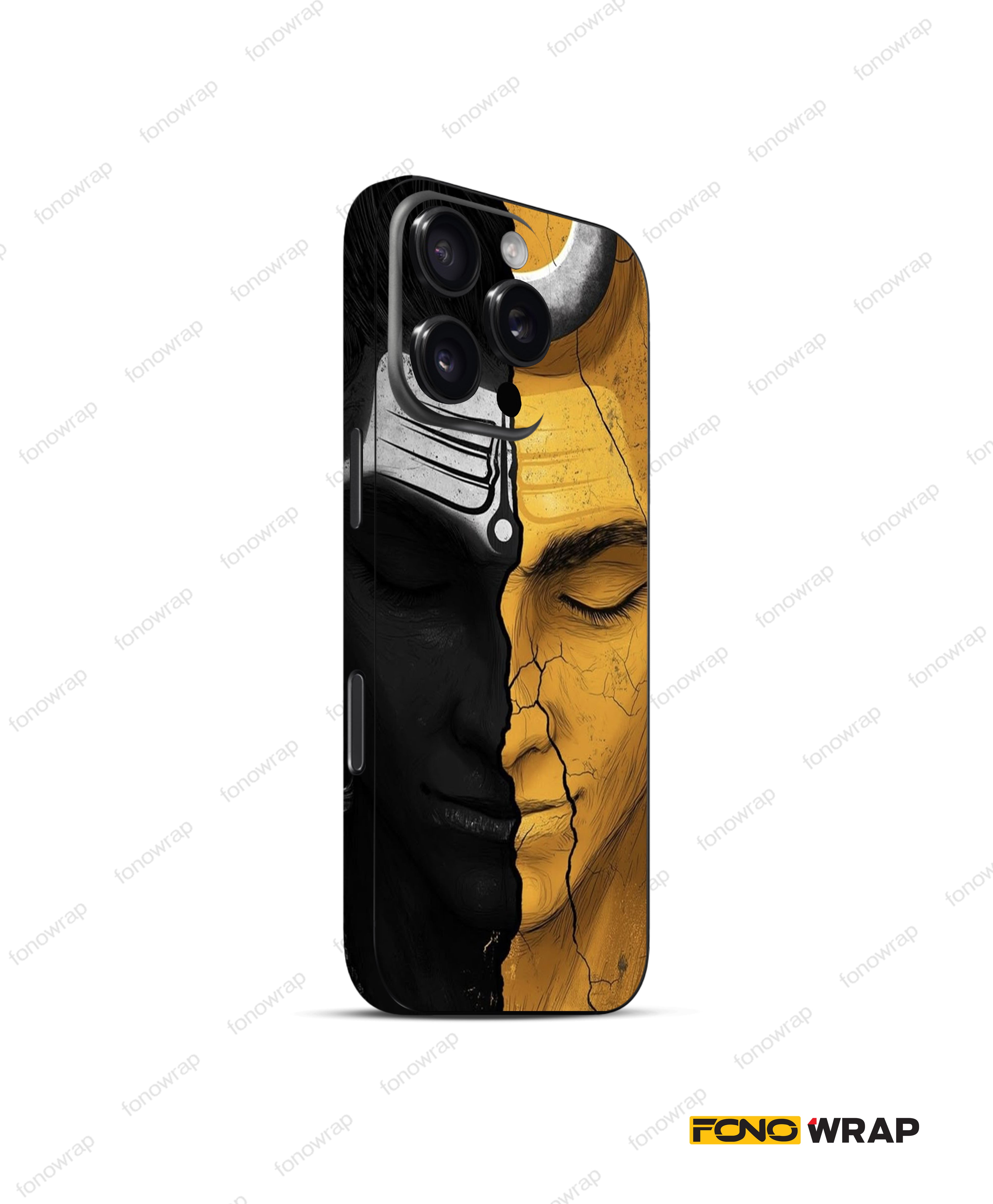 Lord Shiva 3D Embossed Mobile Skin