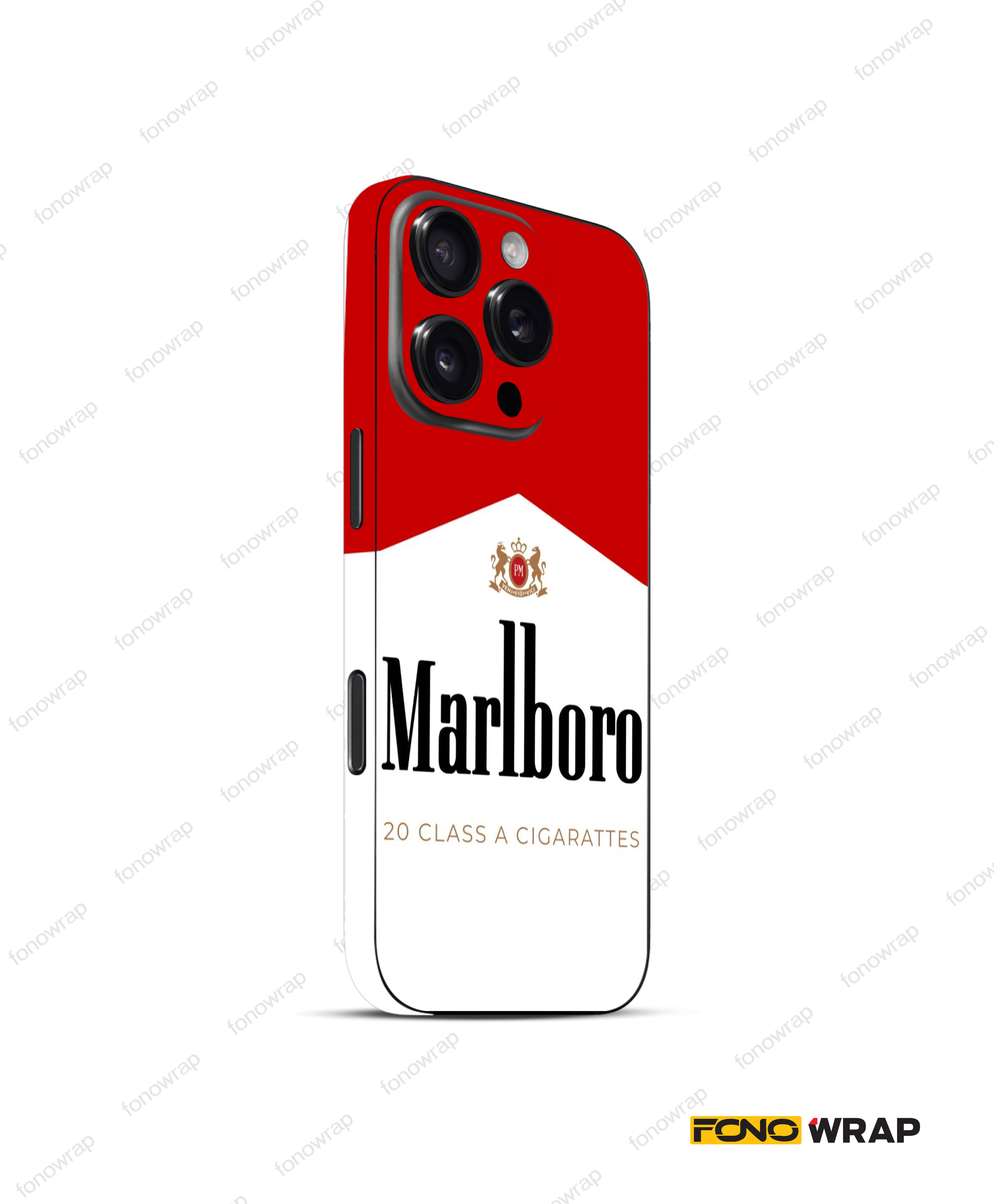 Marlboro 3D Embossed Mobile Skin