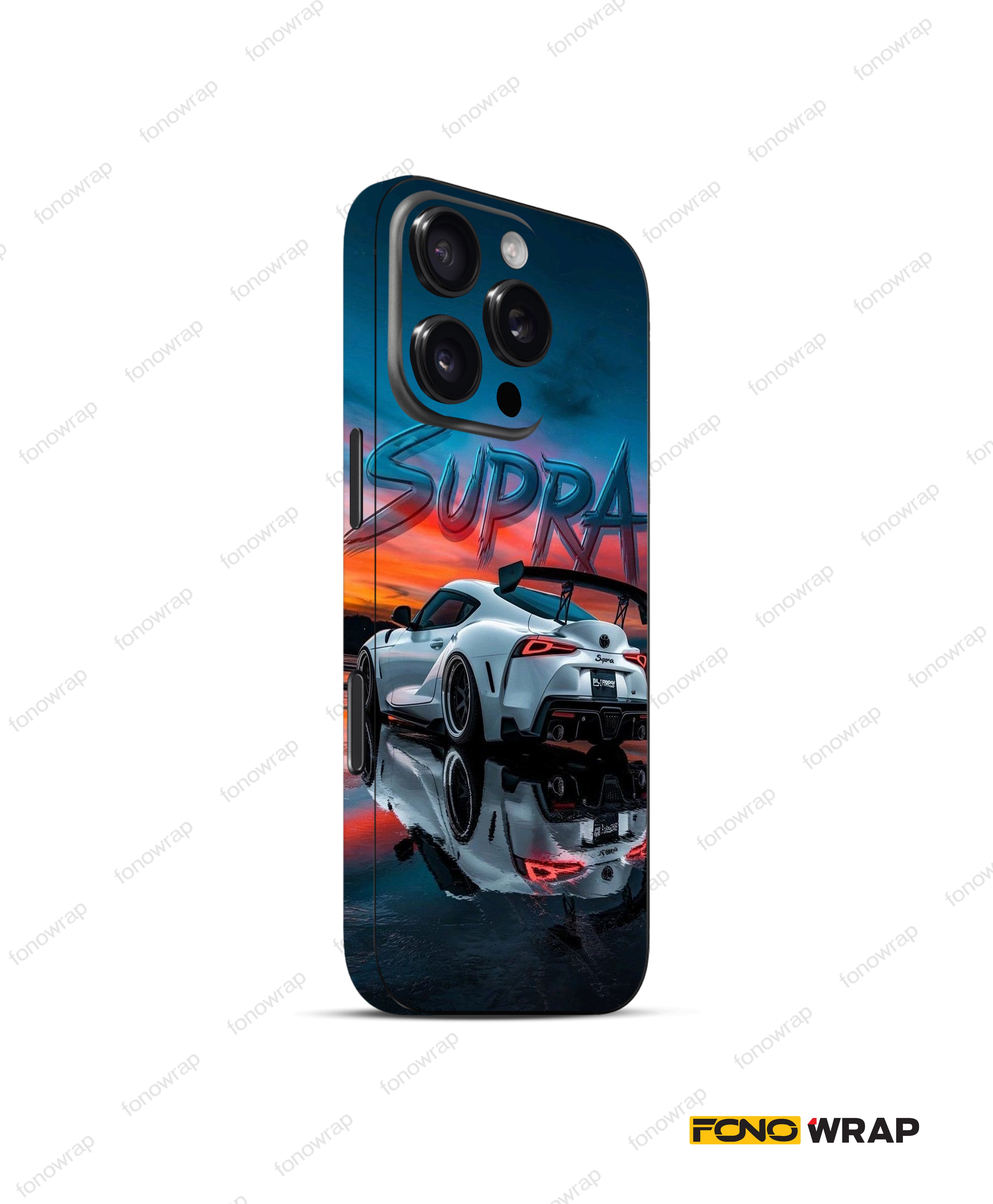 Blazing Supra 3D Embossed Mobile Skin