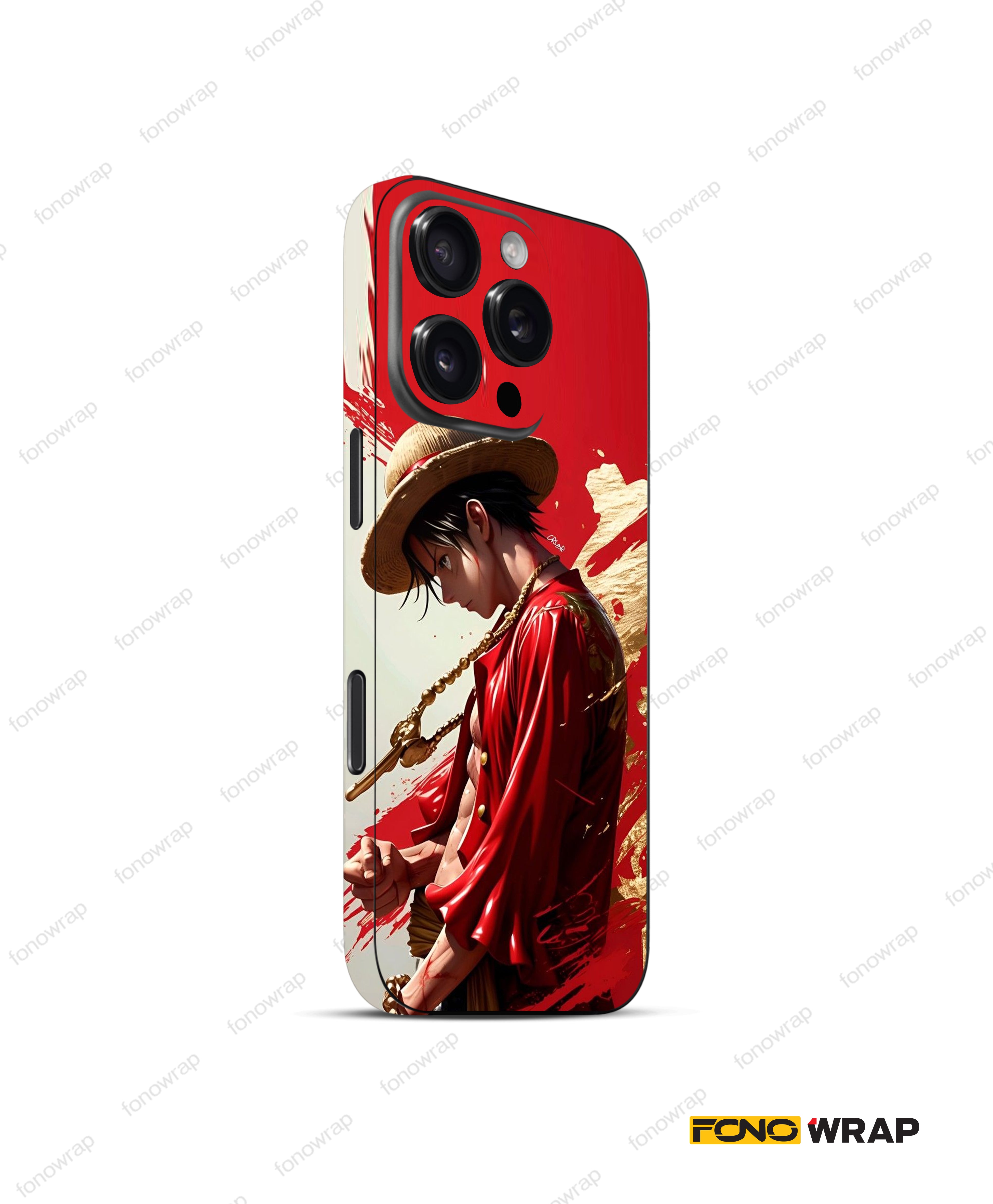 Luffy 3D Embossed Mobile Skin