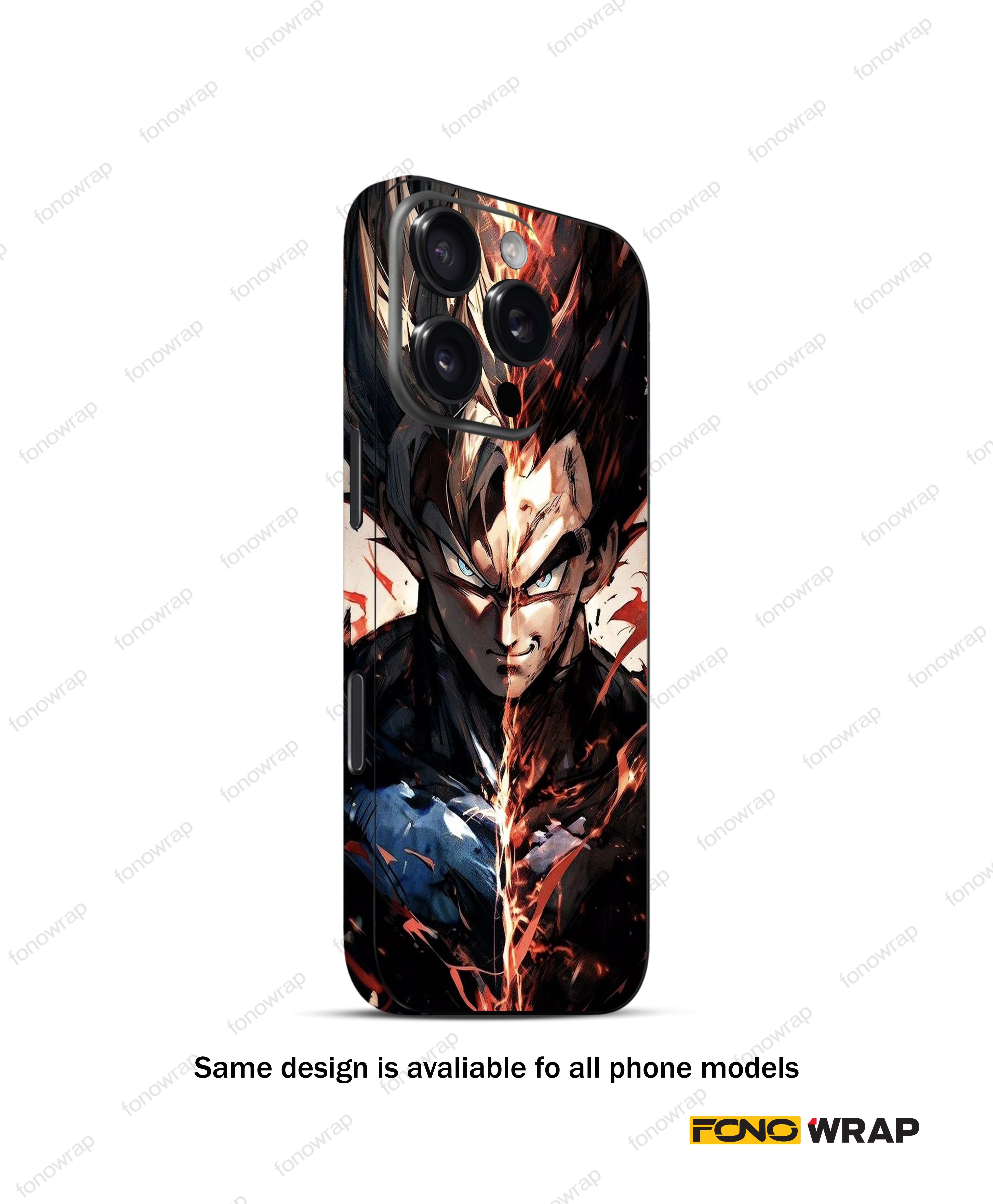 Dragan Ball 3D Embossed Mobile Skin