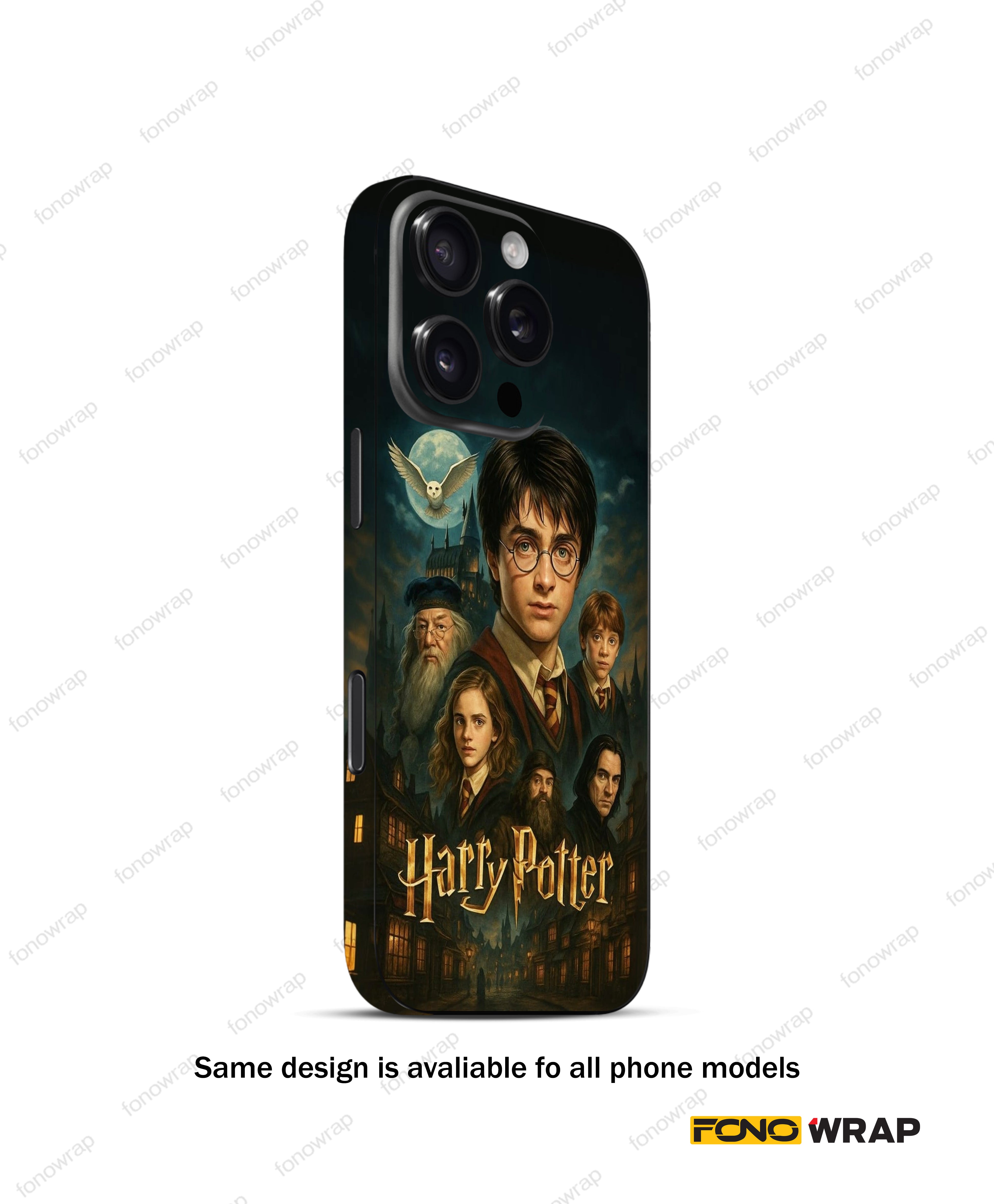 Harry Potter 3D Embossed Mobile Skin