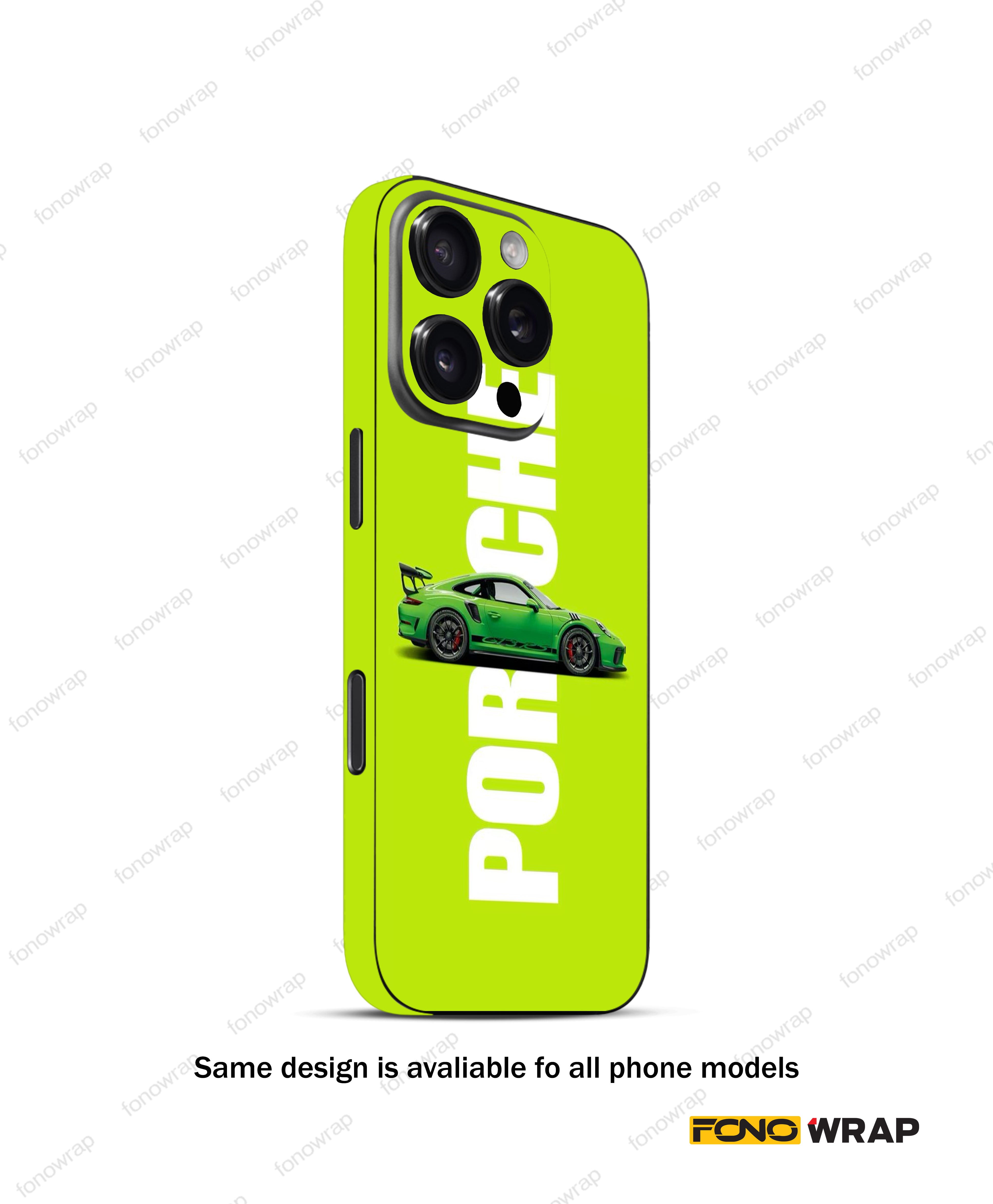 GT3 RS 3D Embossed Mobile Skin