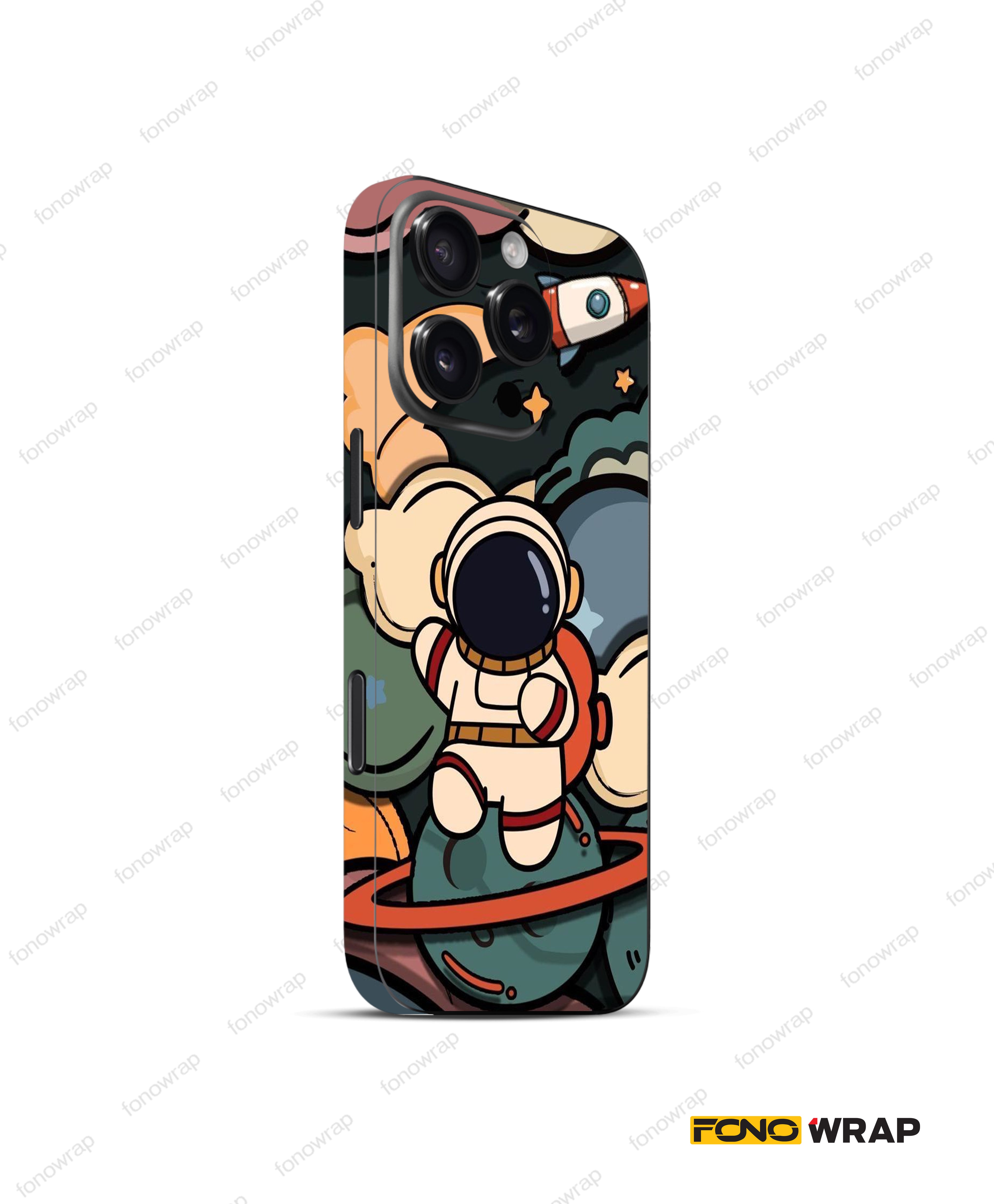 Astro 3D Embossed Mobile Skin