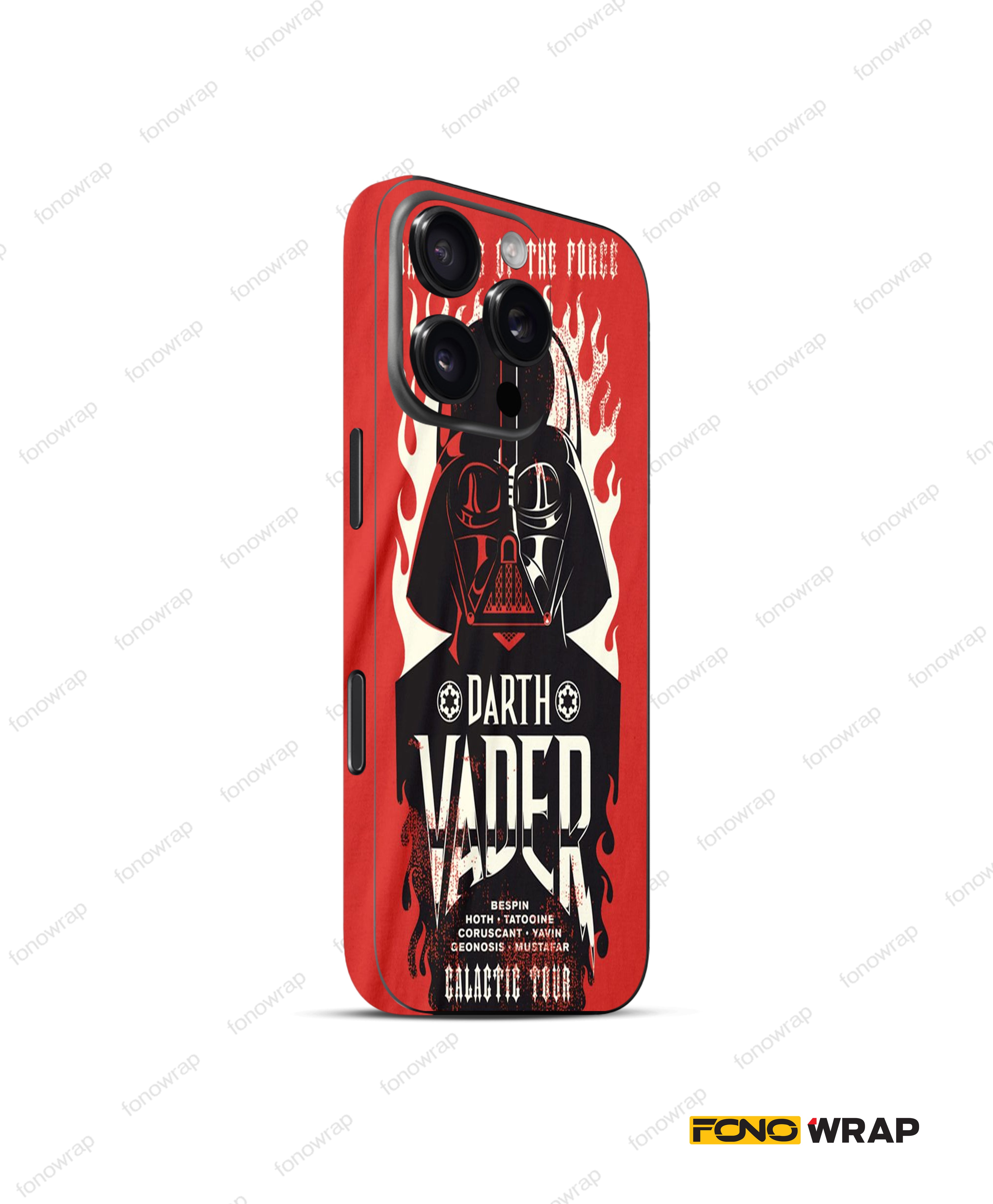 Darth Vorath 3D Embossed Mobile Skin
