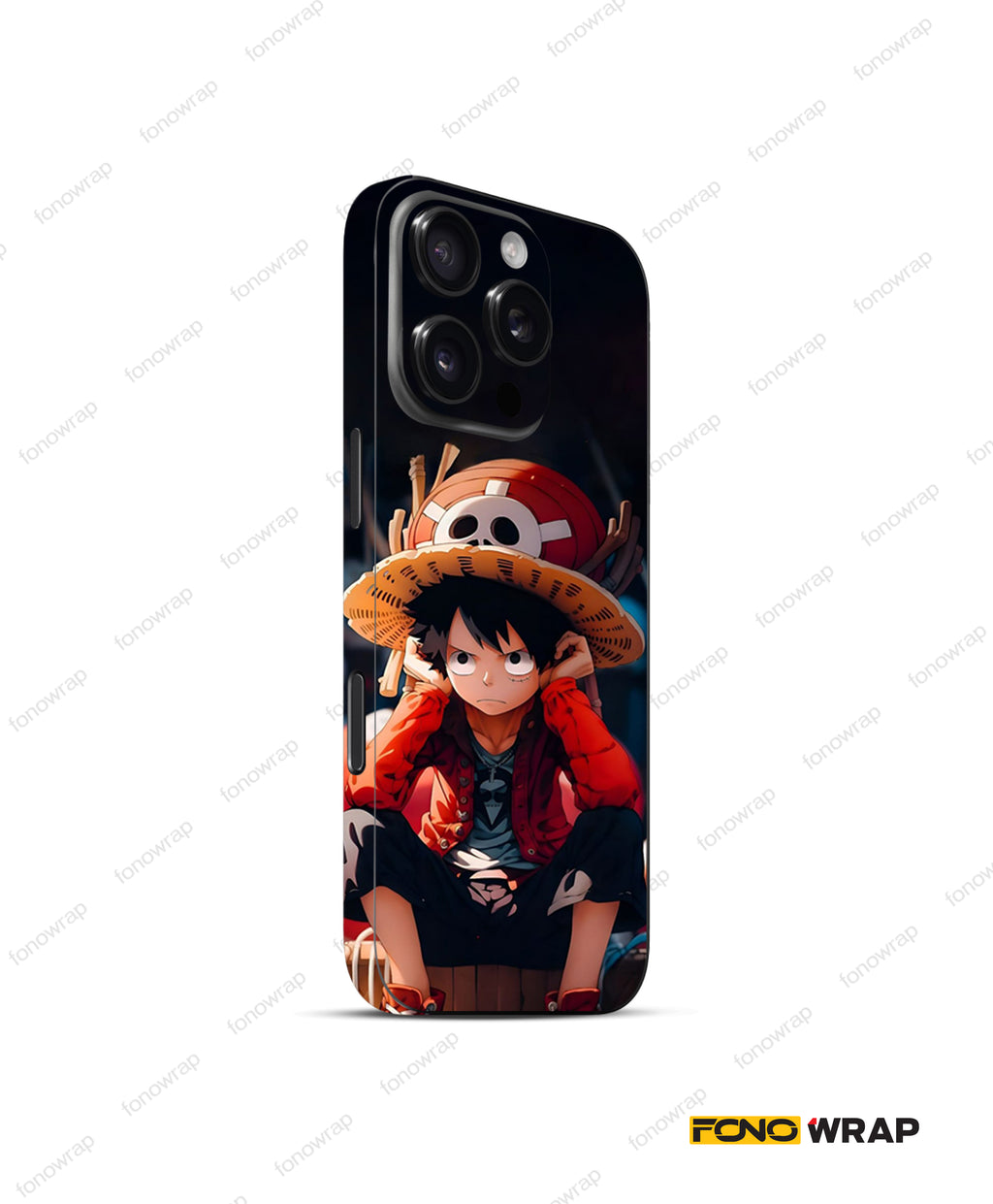 Luffy Anime Embossed Mobile Skin