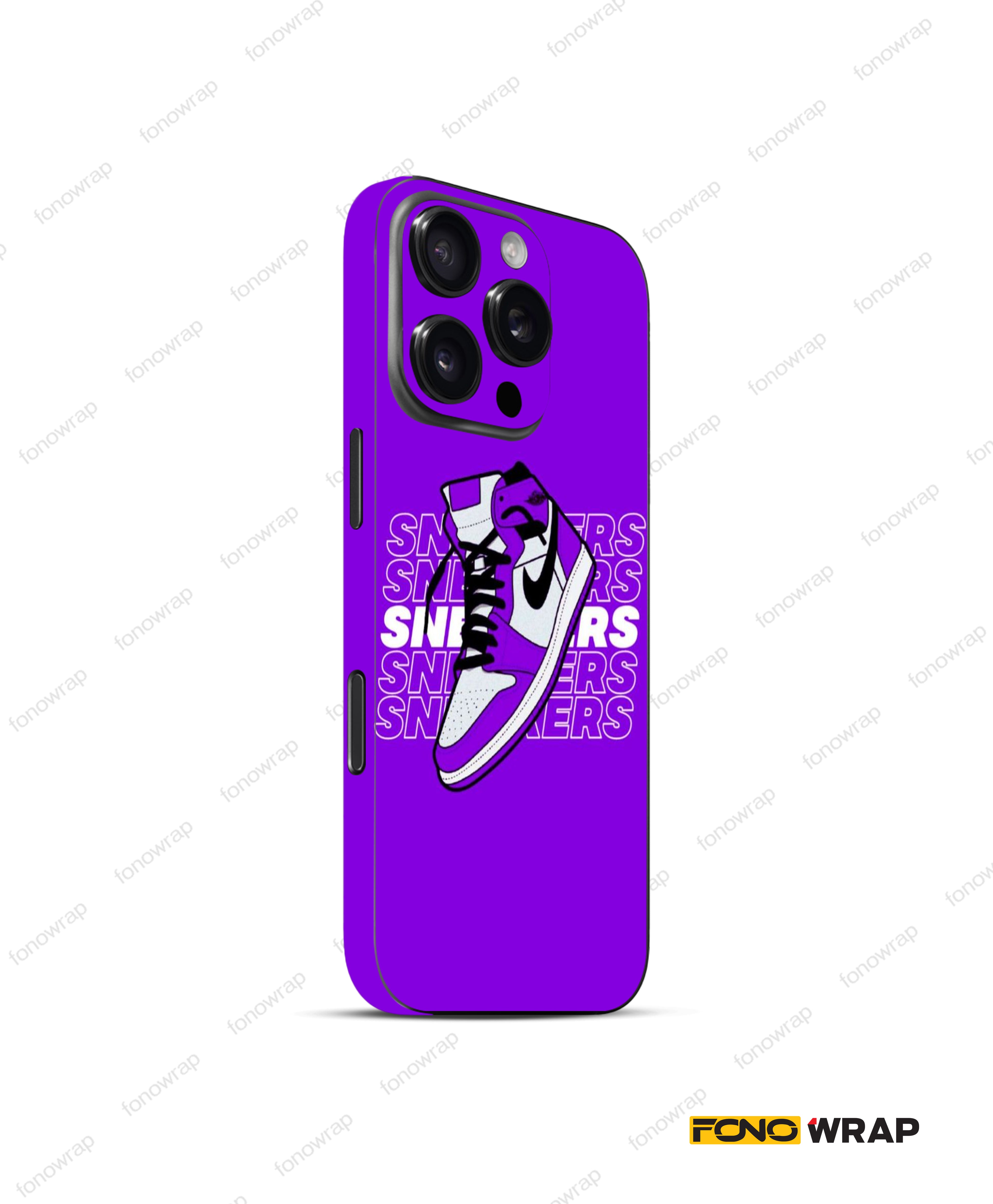 Sneakers 3D Embossed Mobile Skin