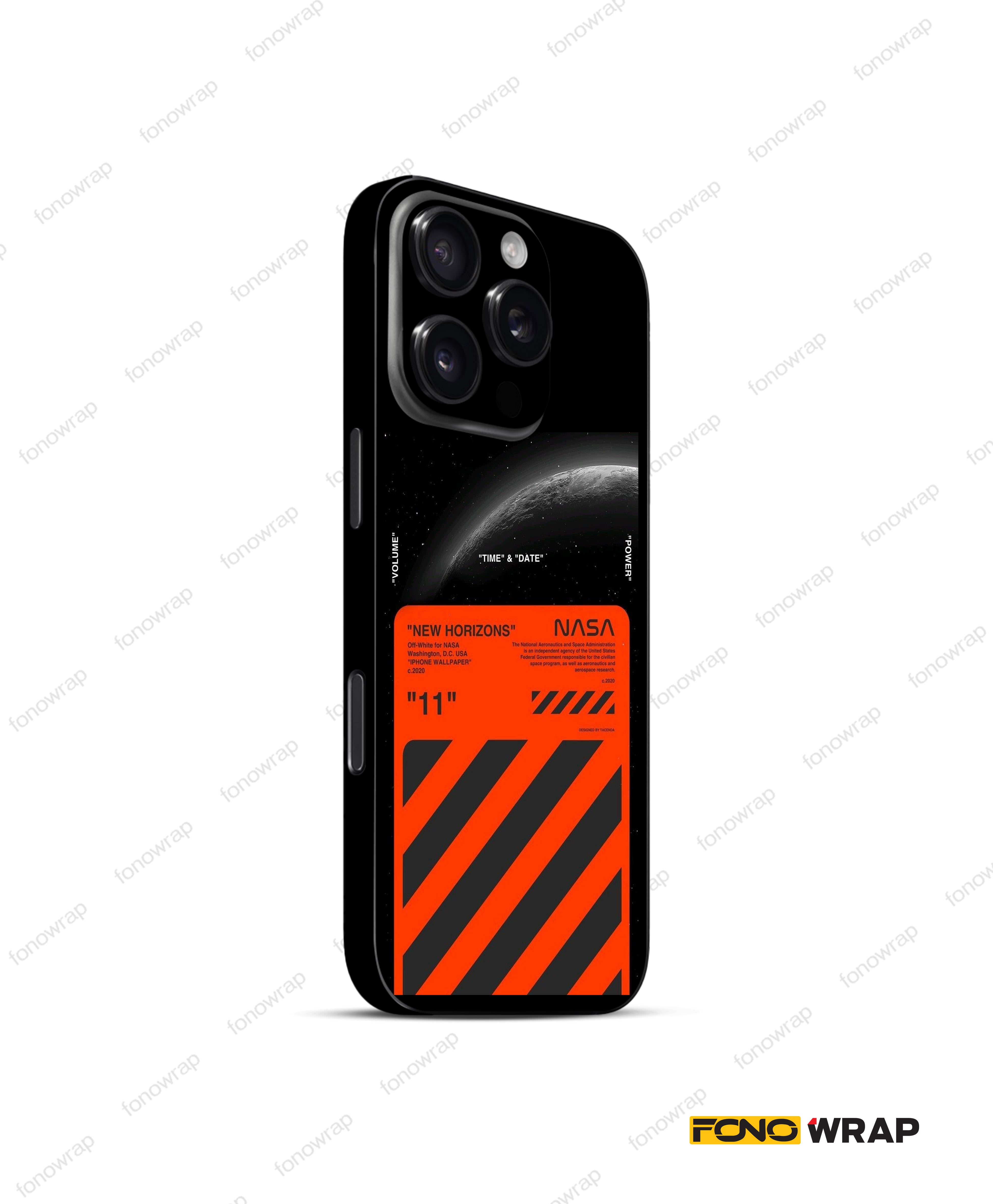 NASA Freight 3D Embossed Mobile Skin