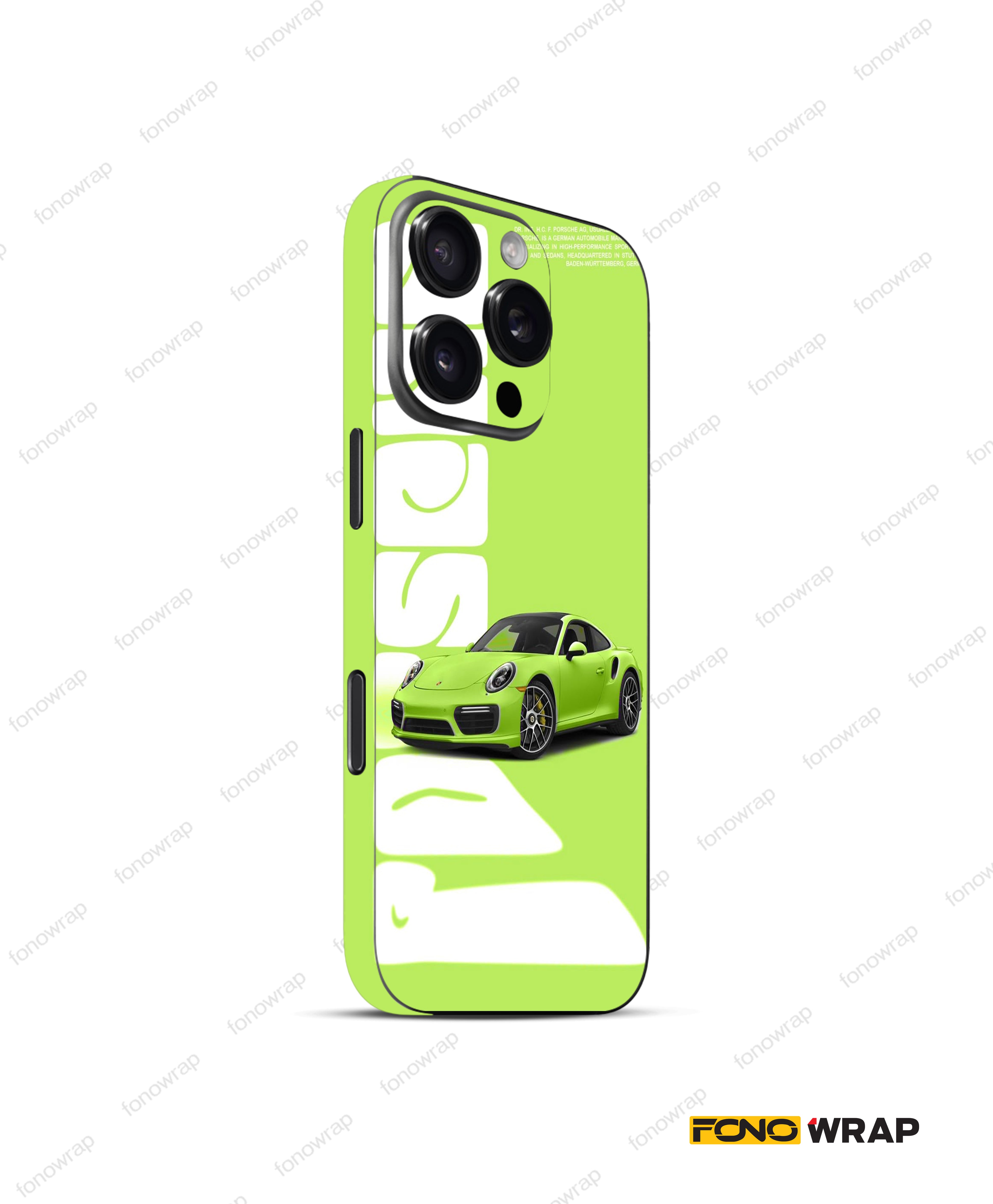 Neon Drive 3D Embossed Mobile Skin