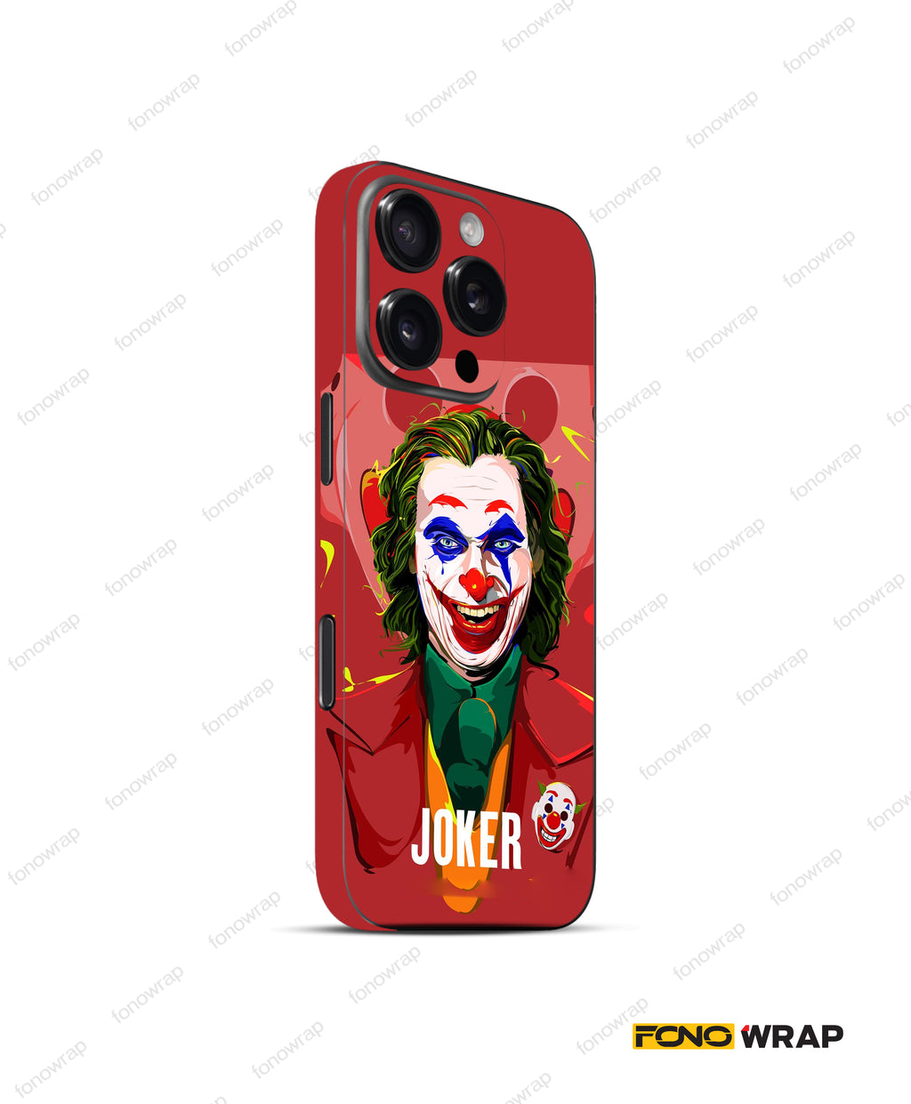 Laughing Madness Embossed Mobile Skin