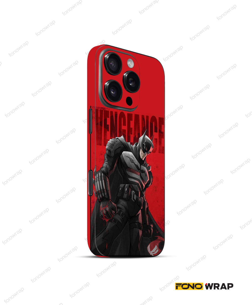 Fear The Bat Embossed Mobile Skin
