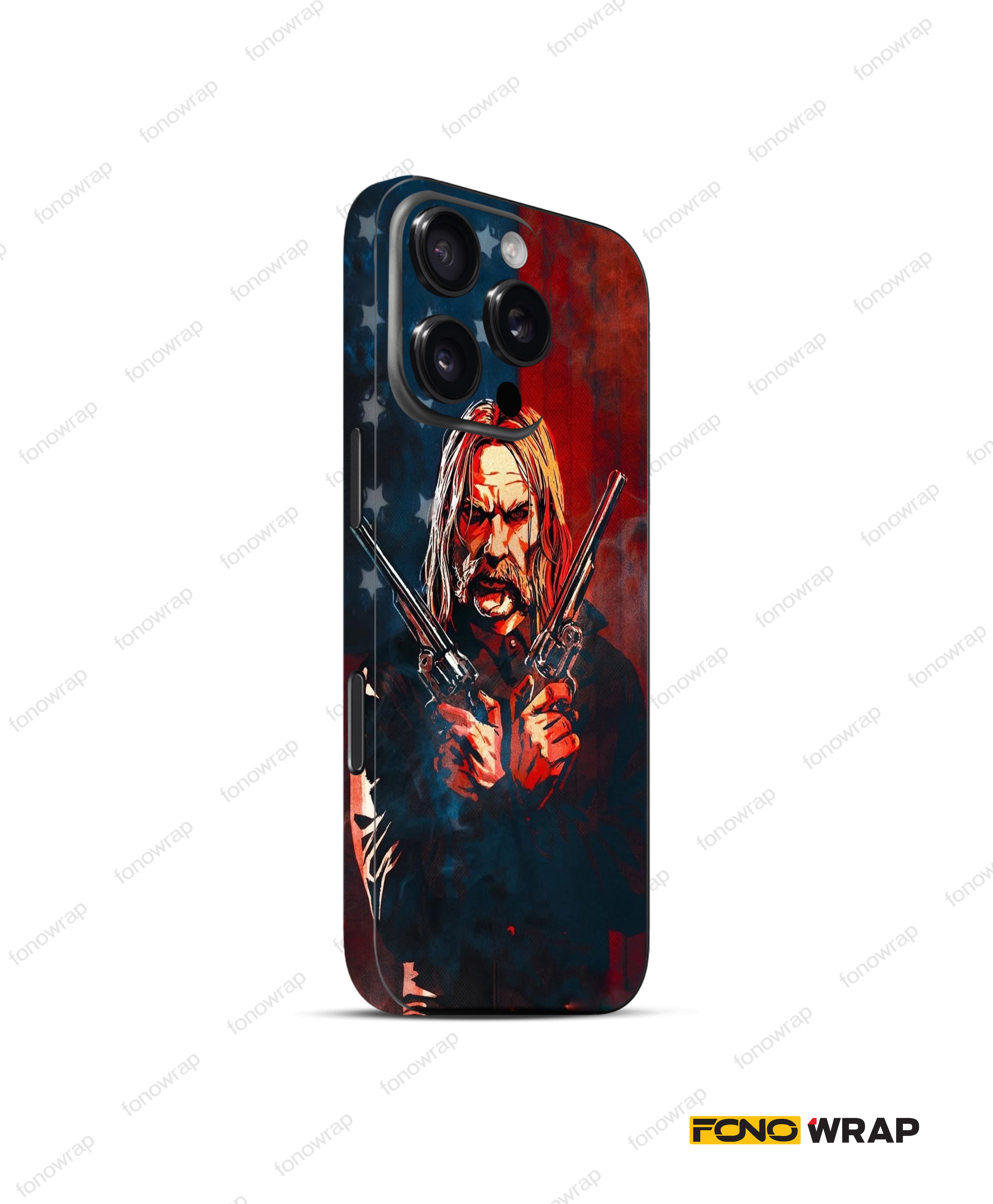Phantom Trigger 3D Embossed Mobile Skin