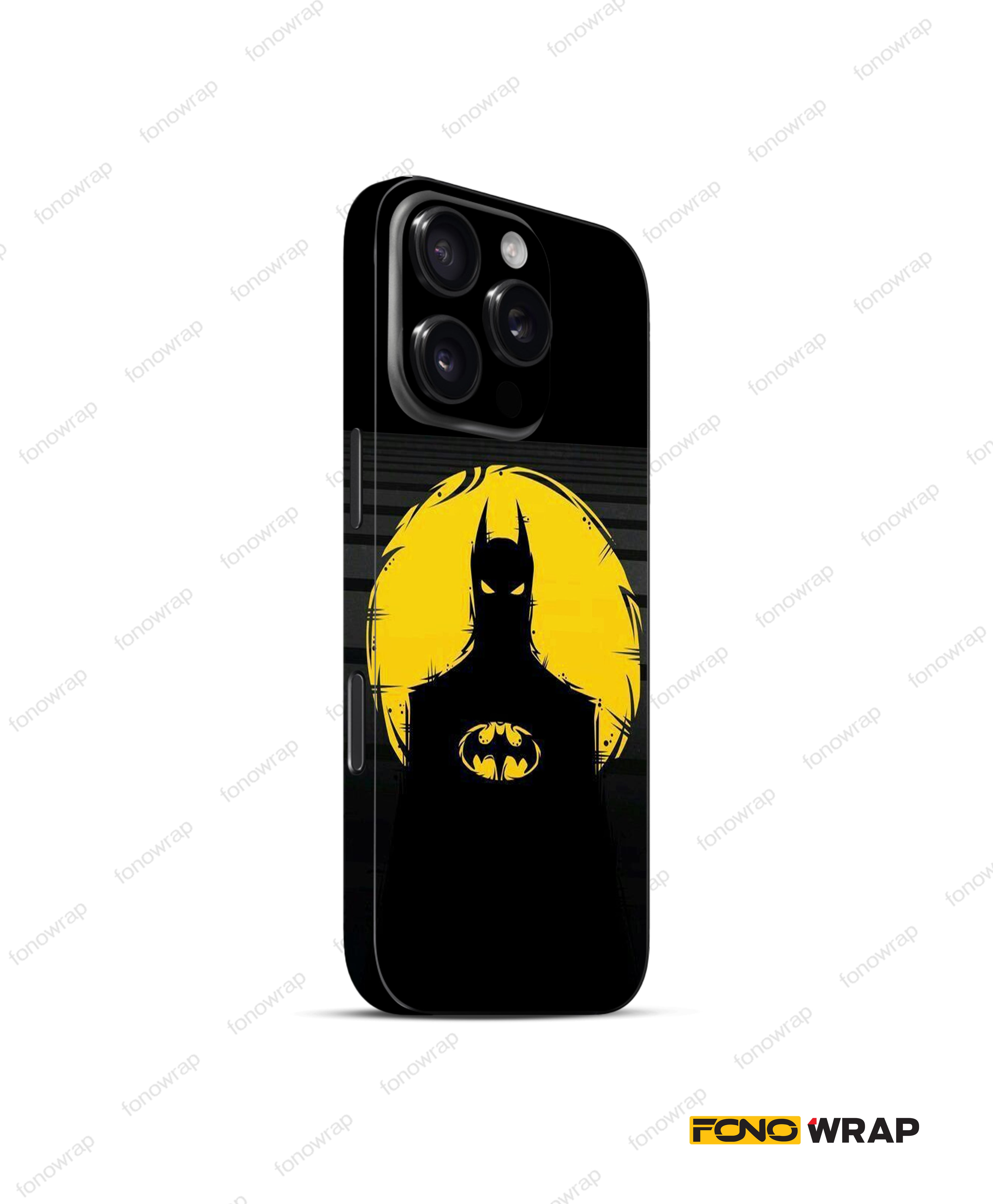 Bat Eclipse 3D Embossed Mobile Skin