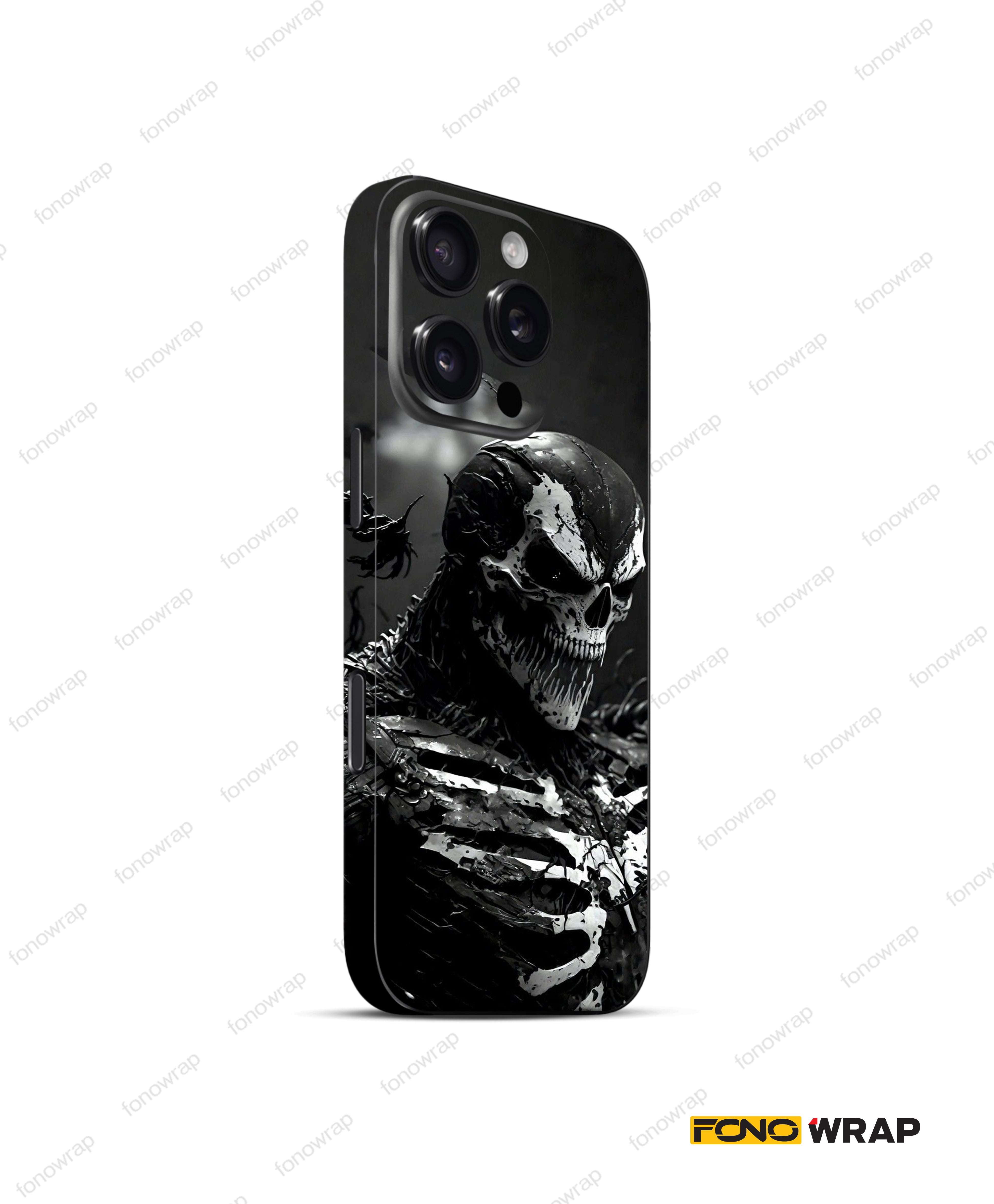 Void Venom 3D Embossed Mobile Skin