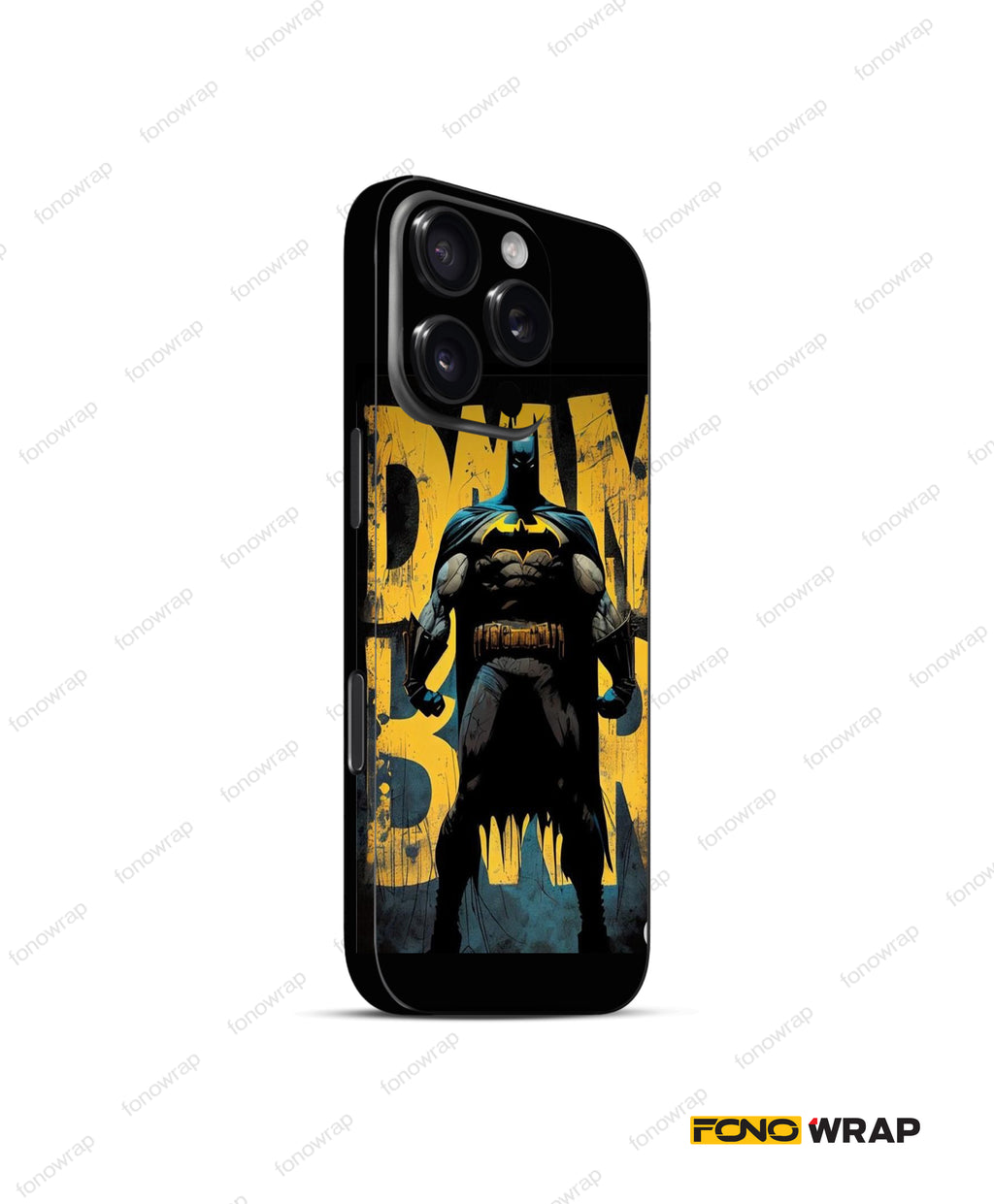 The B-Man 3D Embossed Mobile Skin