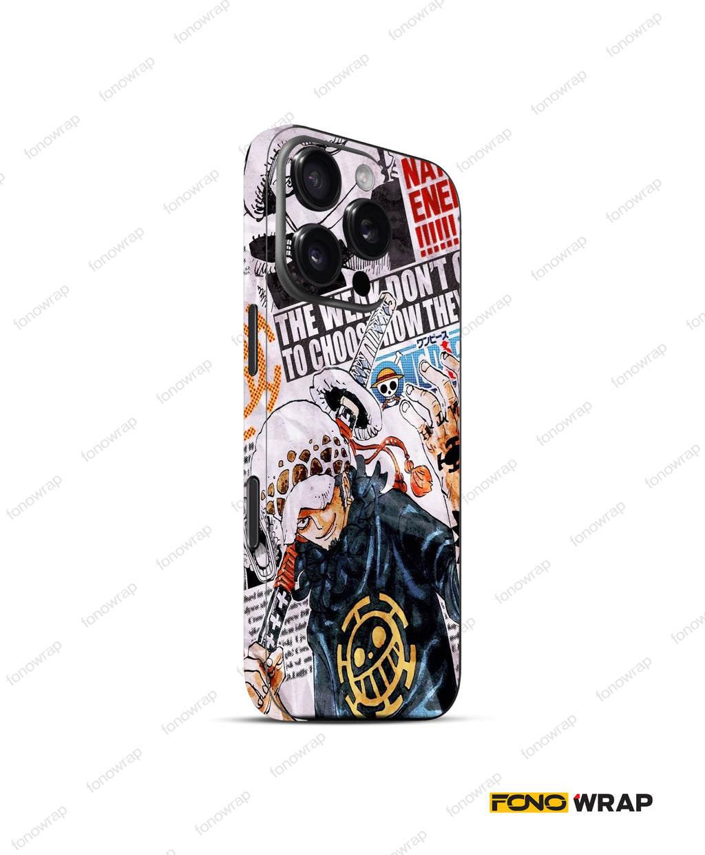 Captain Trafalgar Embossed Mobile Skin