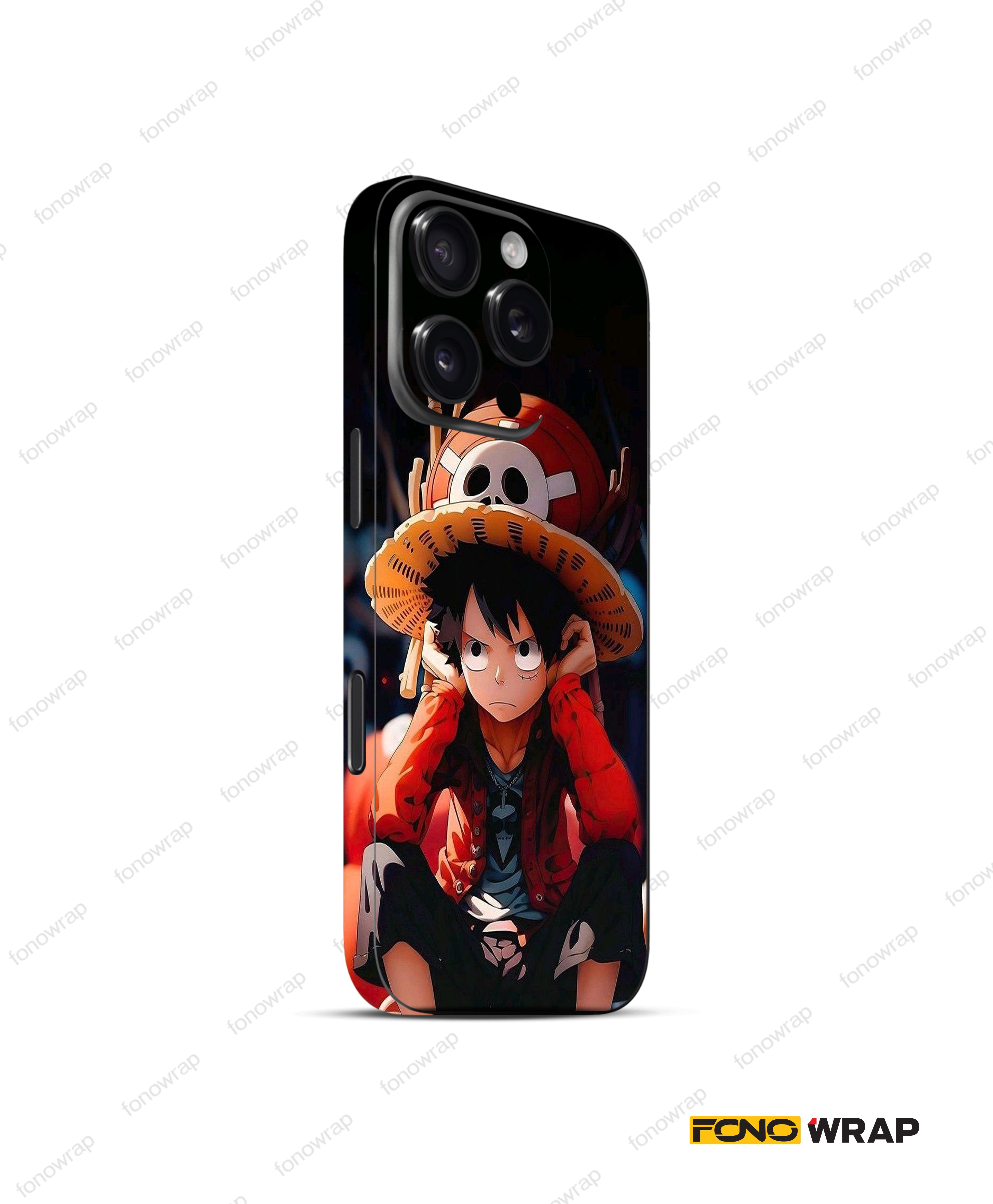 Straw Hat Monkey D. 3D Embossed Mobile Skin