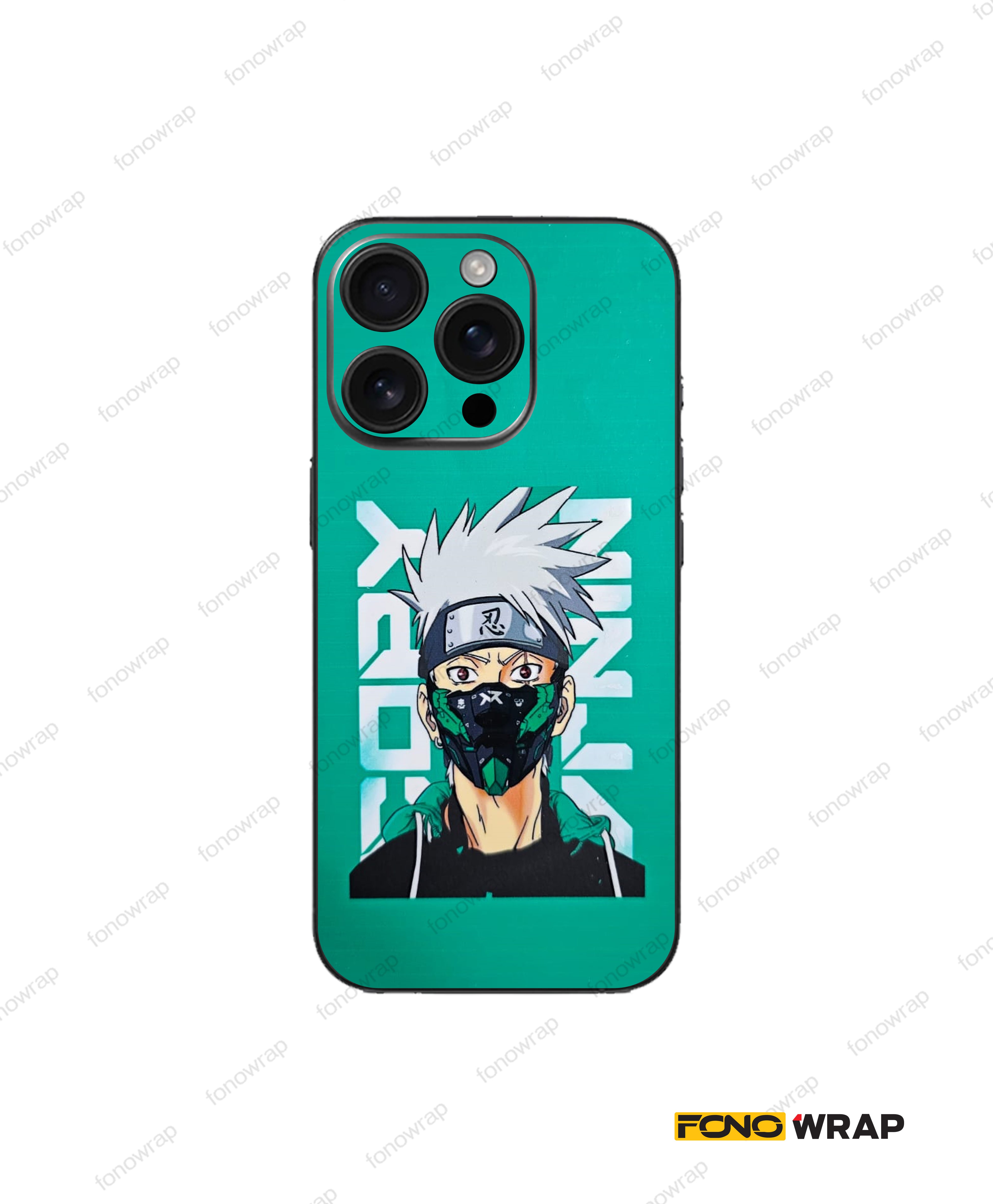 Kakahi Hatake Sharingan Eye 3D Embossed Mobile Skin