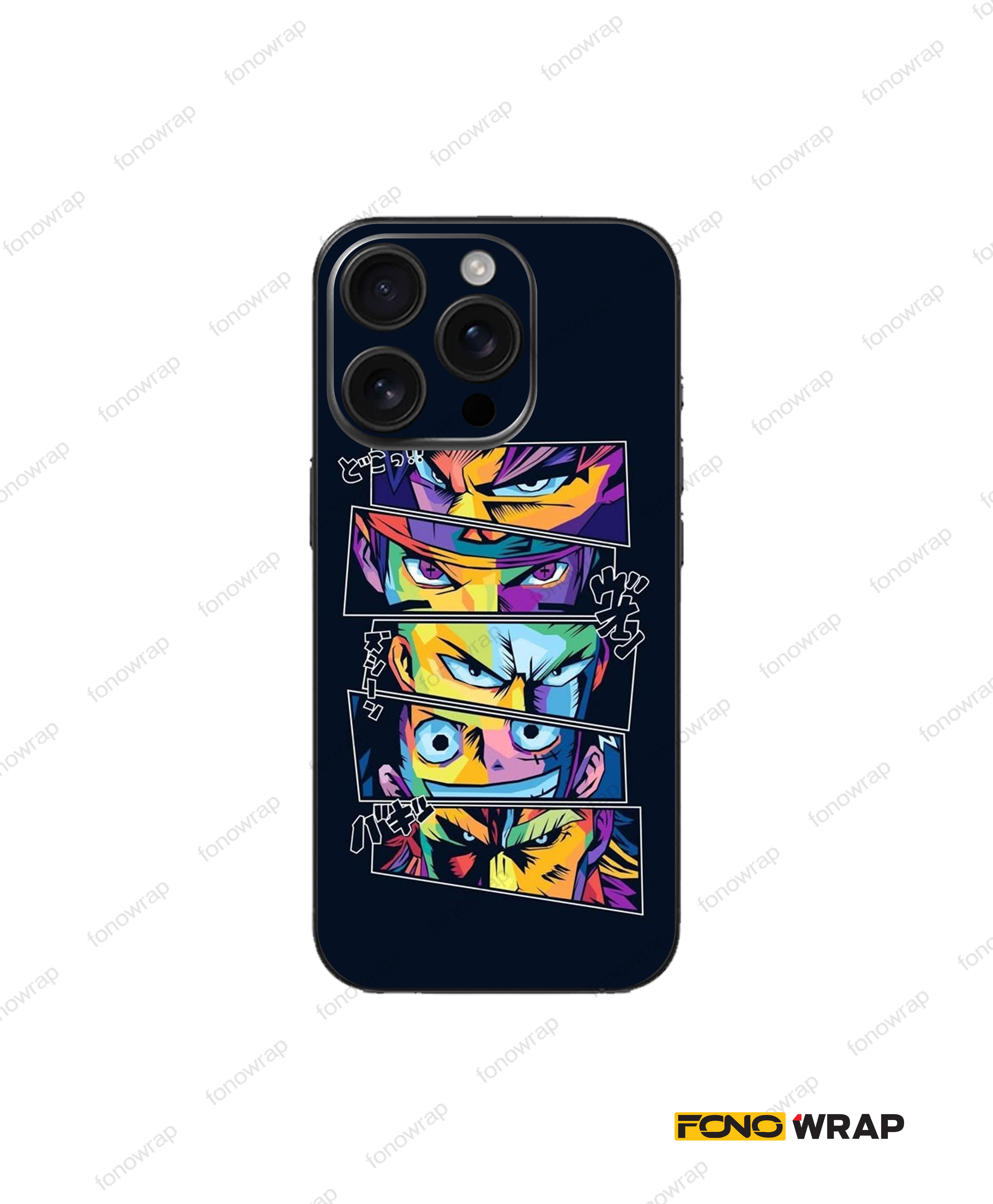 Ultimate Anime Heroes 3D Embossed Mobile Skin