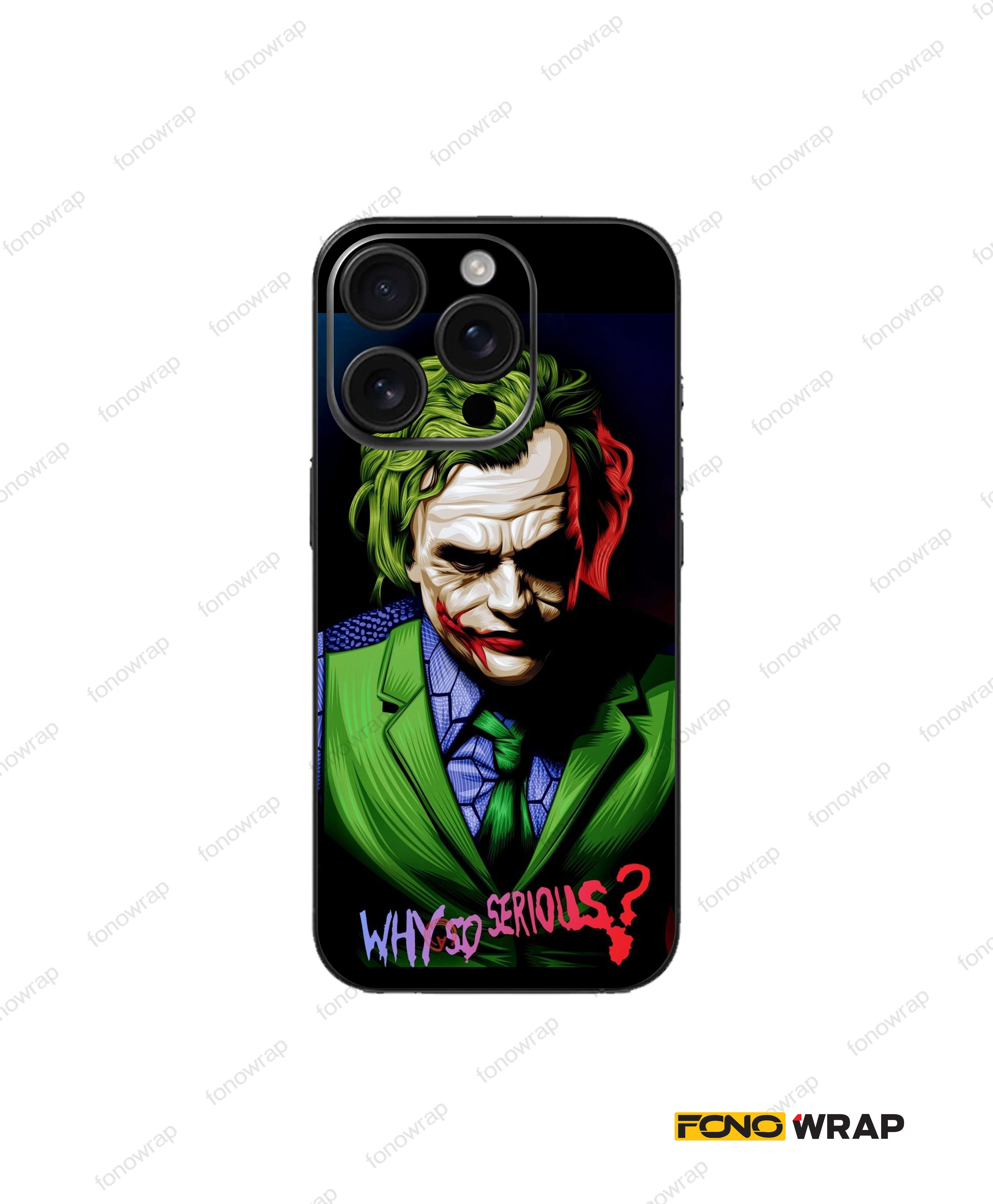 Foolmaster 3D Embossed Mobile Skin