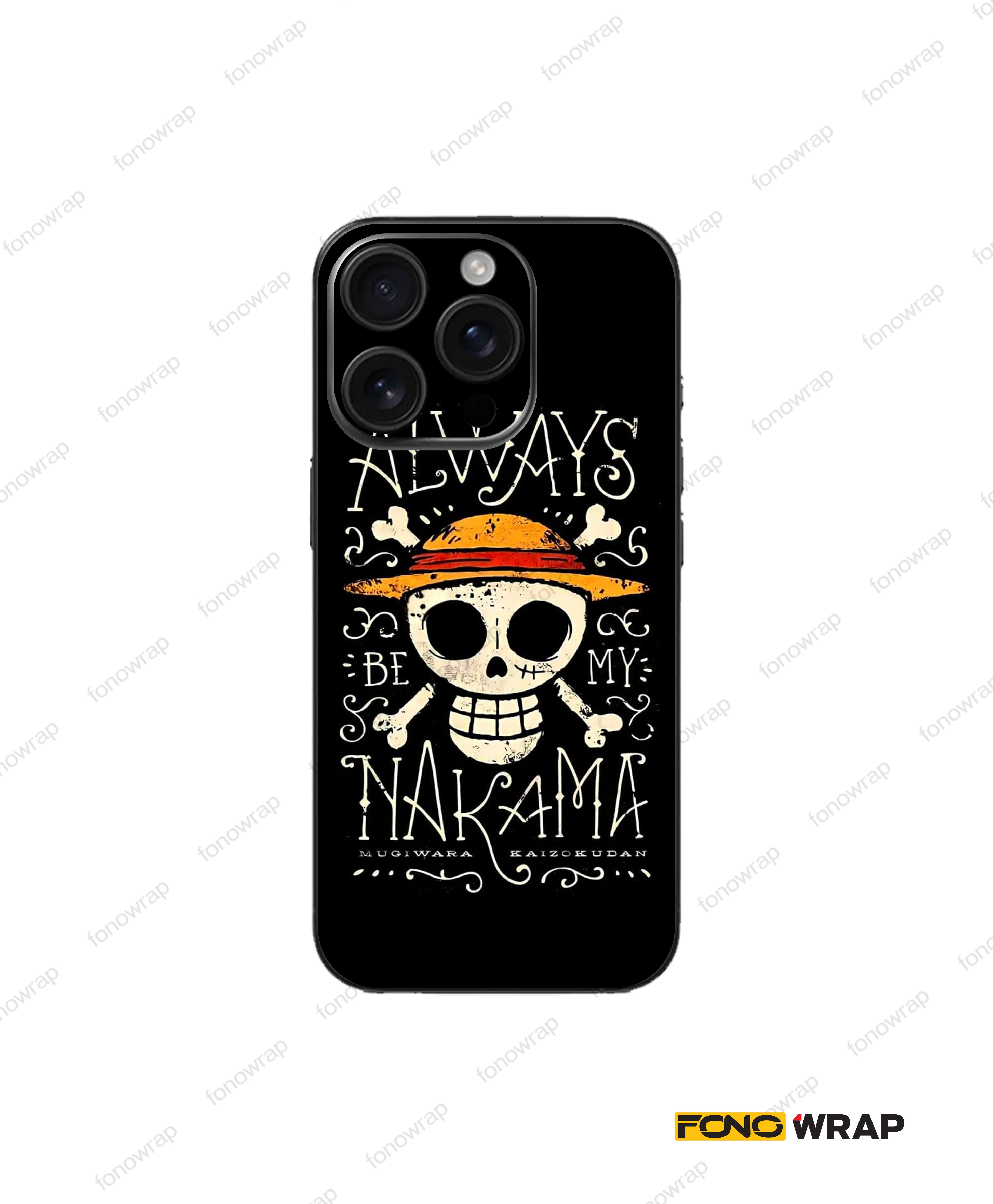 Nakama 3D Embossed Mobile Skin